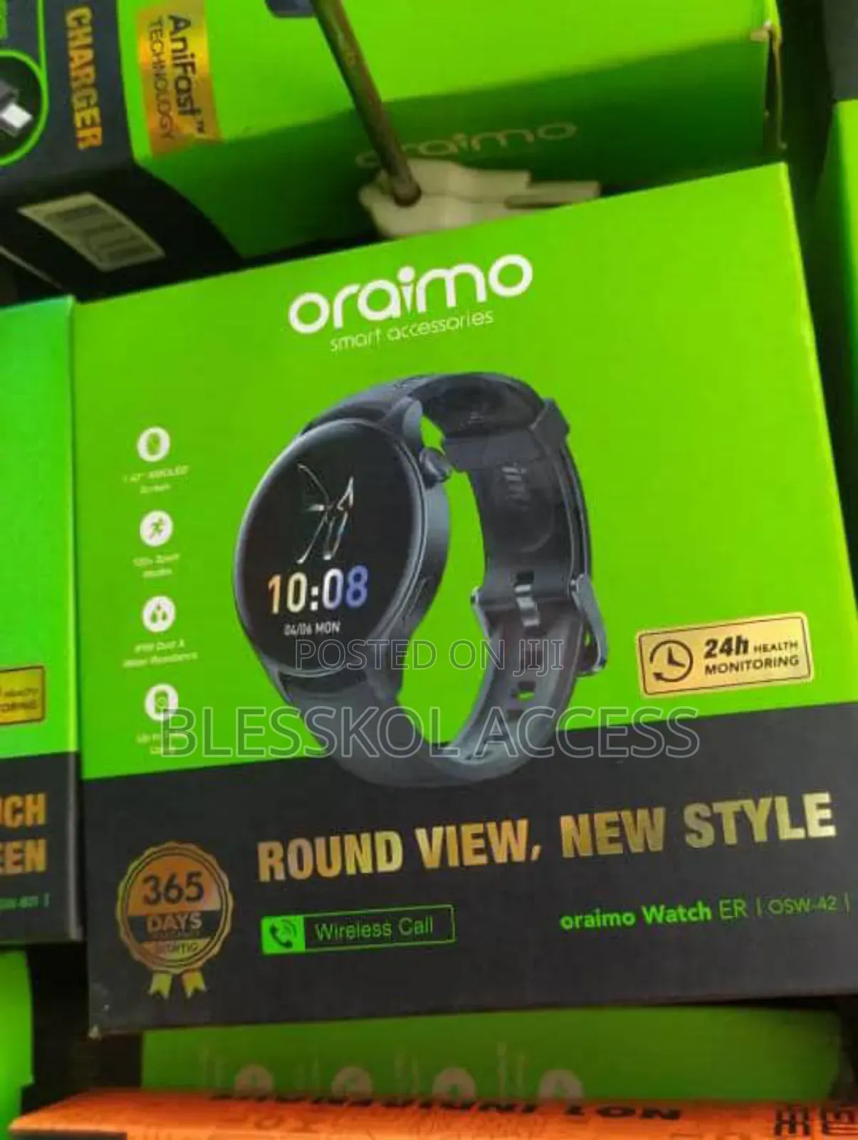 Oraimo Watch Er 1.43'' Amoled Ip68 Smart Watch