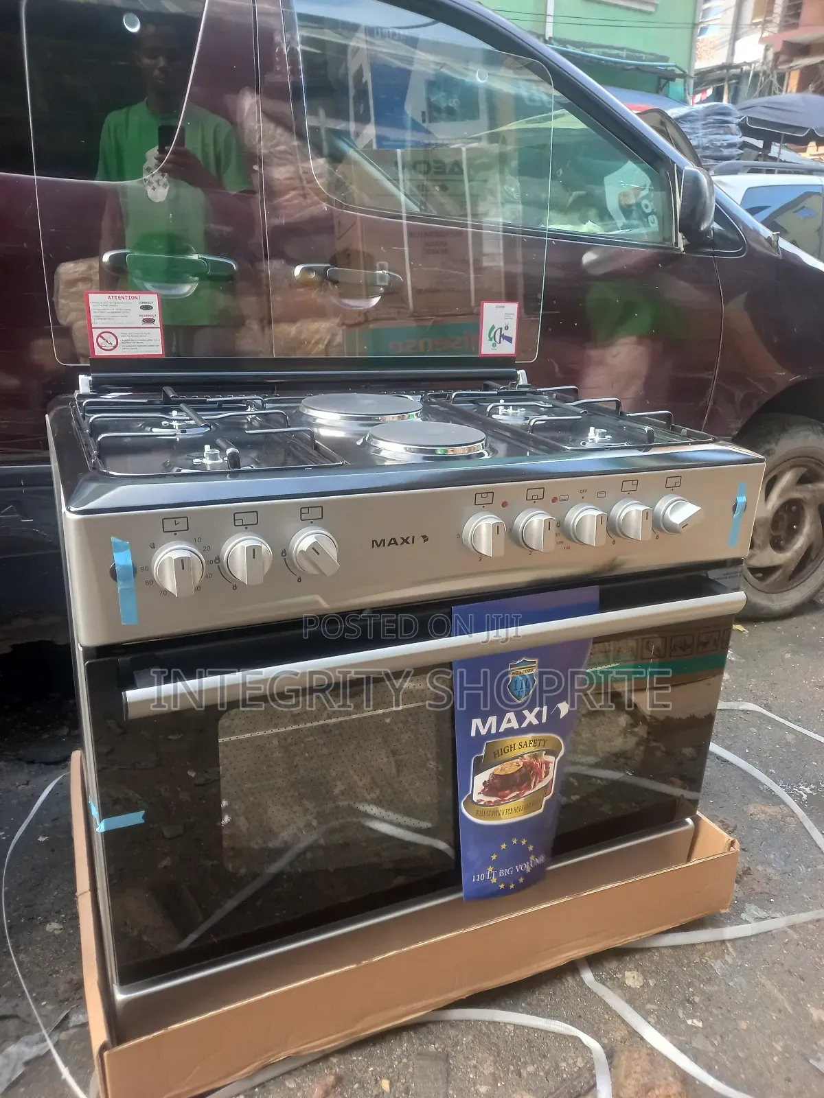 Maxi Free Standing Gas Cooker- Maxi Style 60x90 (4+2)