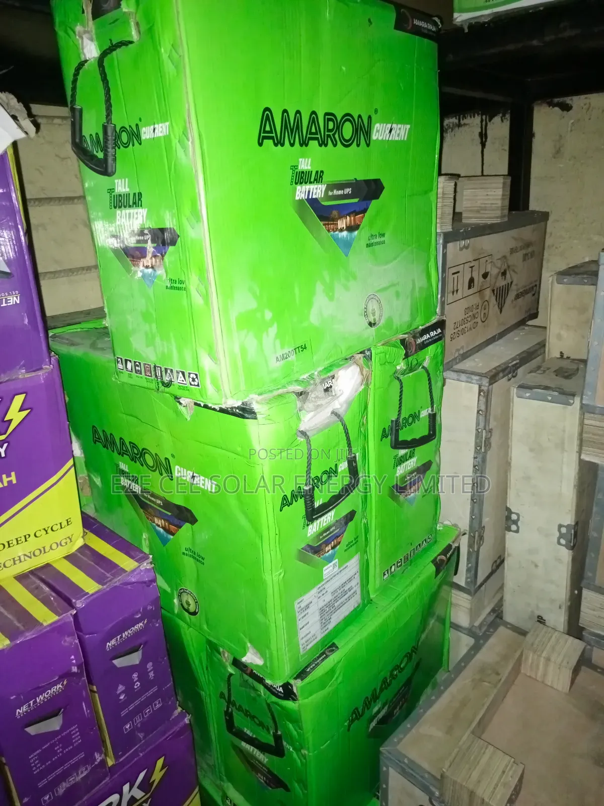 12v 200ahm Amaron Tubular Battery