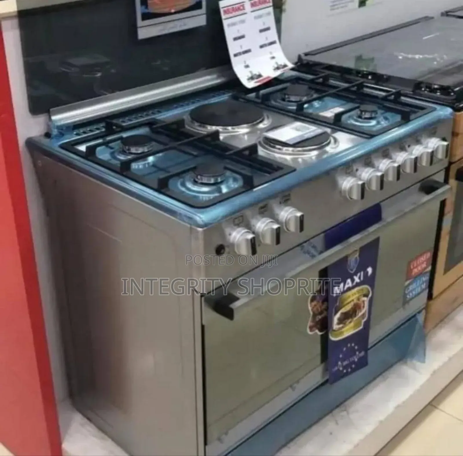 Maxi Free Standing Gas Cooker- Maxi Style 60x90 (4+2)