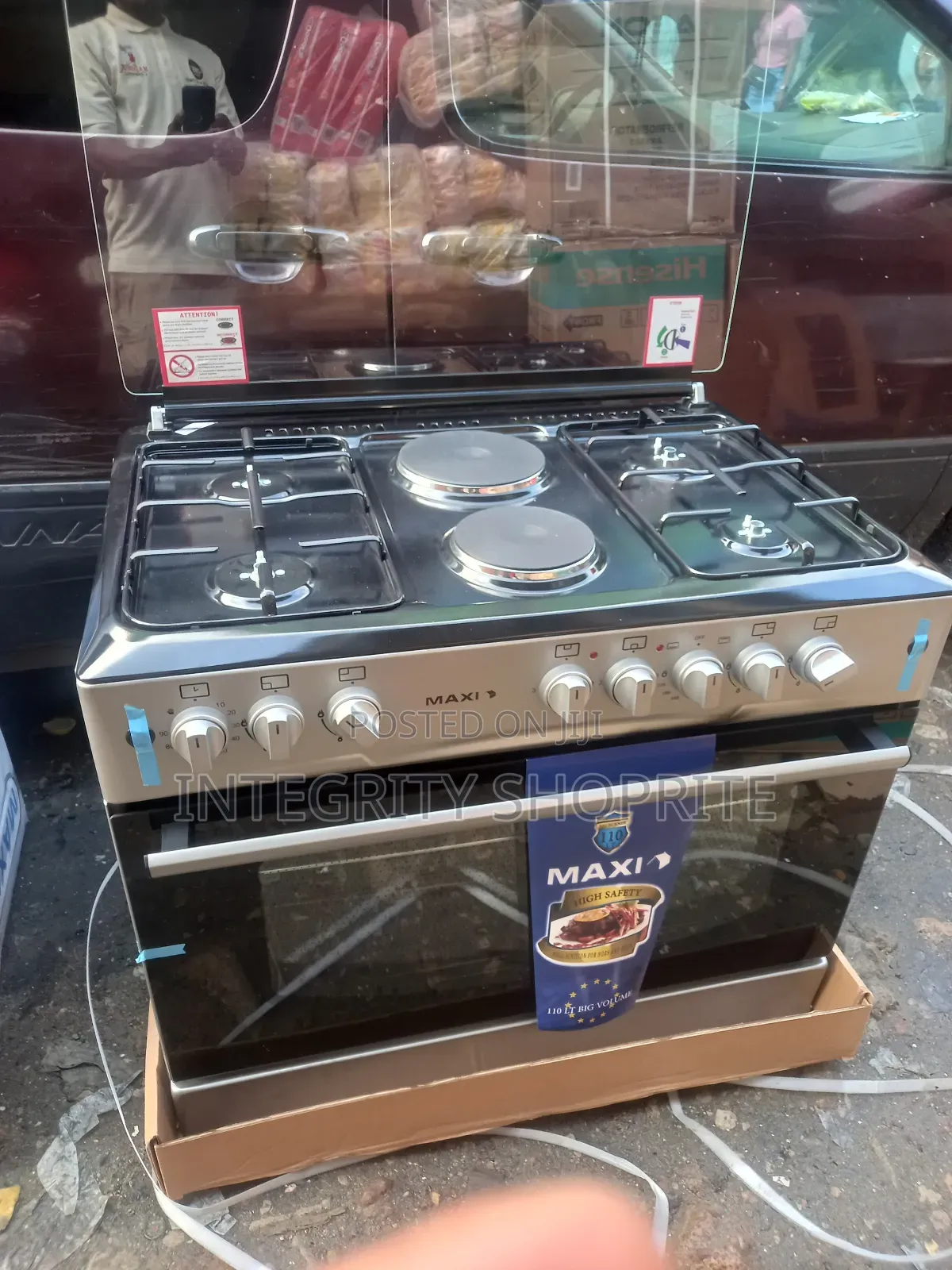 Maxi Free Standing Gas Cooker- Maxi Style 60x90 (4+2)