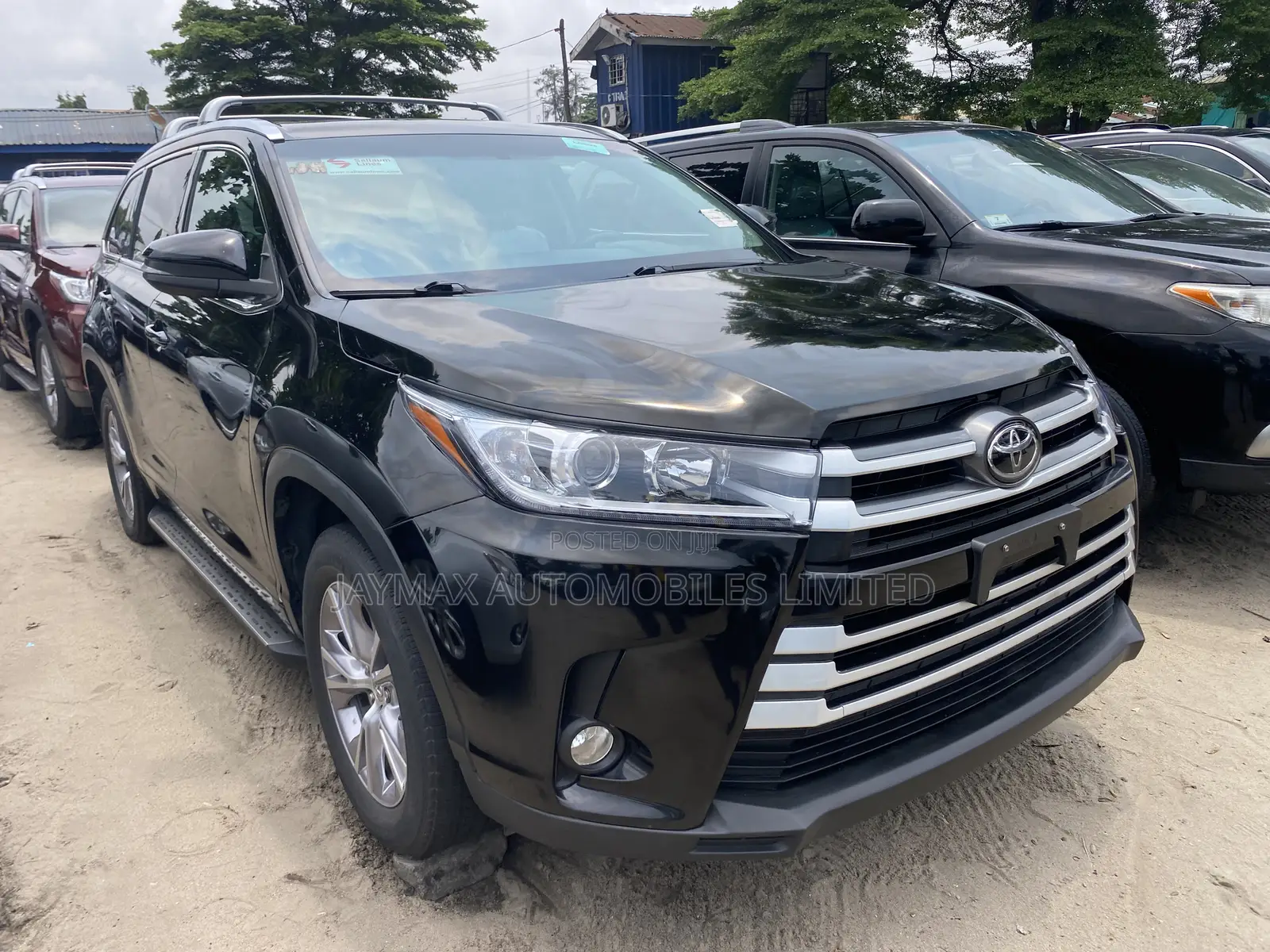 Toyota Highlander XLE V6 4x2 (3.5L 6cyl 6A) 2016 Black