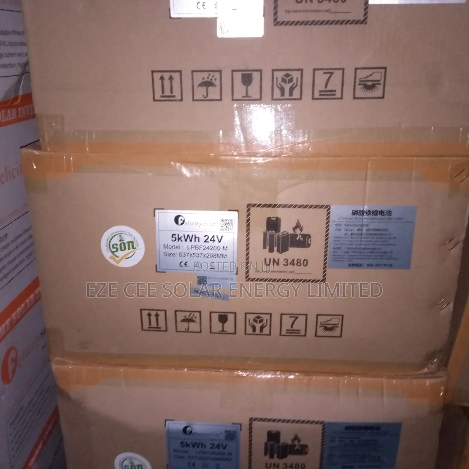 5kwh 24v Felicity Lithium Battery