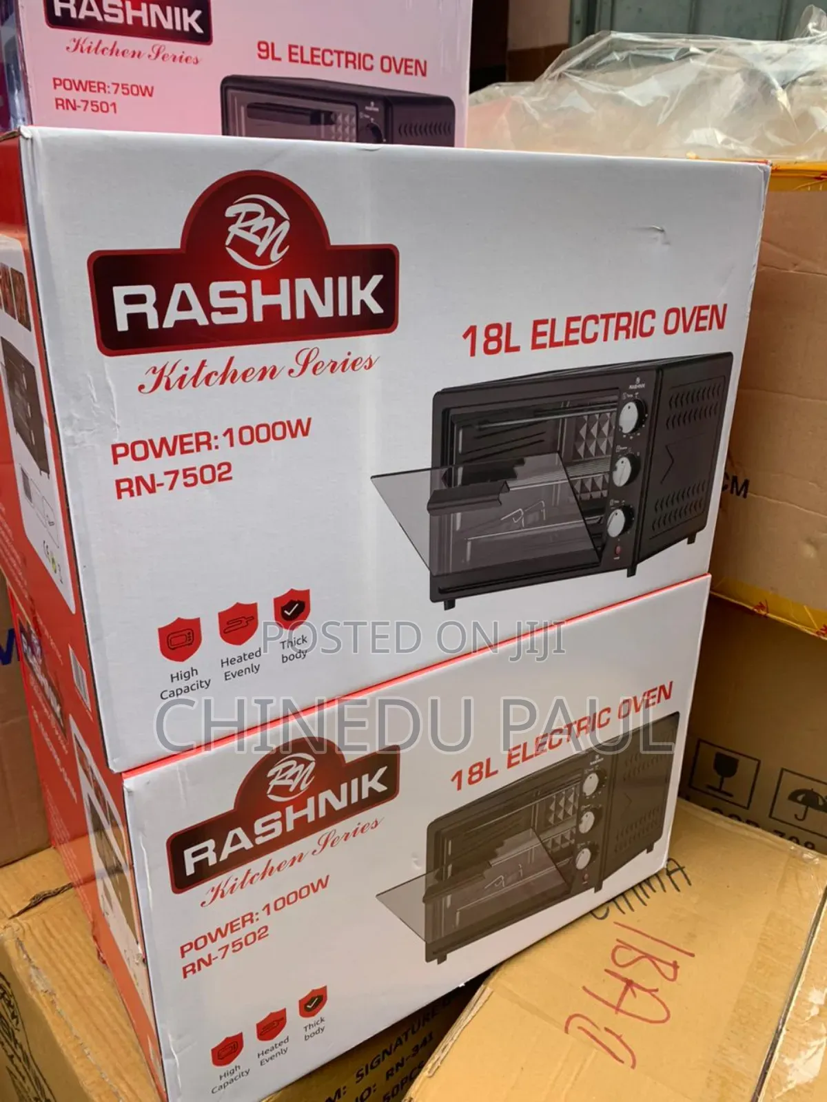 Rashnik 18l Electric Oven (Rn-7502)