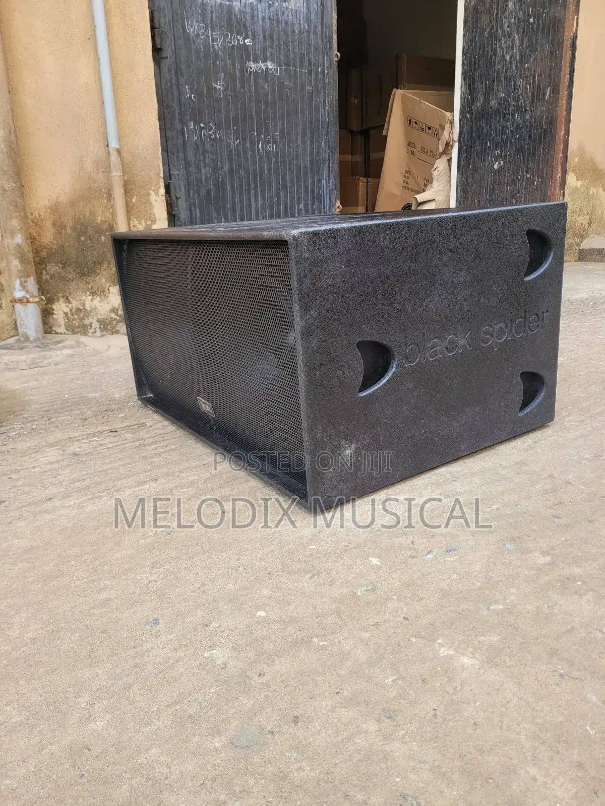 Black Spider (Bs-218) 2×18" Double Subwoofer
