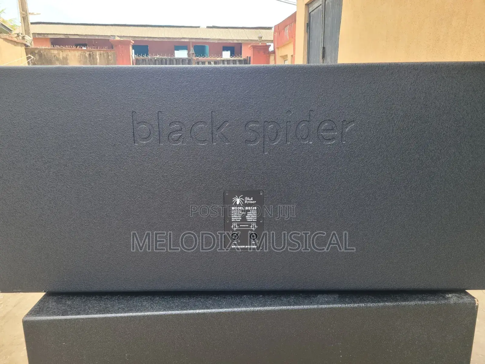 Black Spider ( Bs328) 2×18" Double Subwoofer