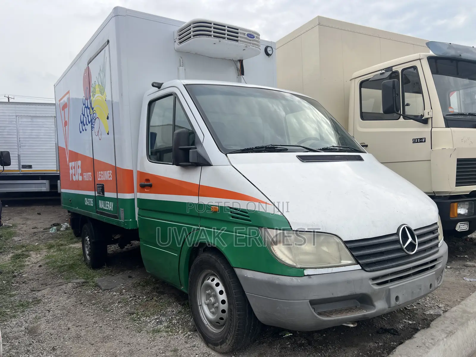 Mercedes Benz Refrigerator Mimi Truck