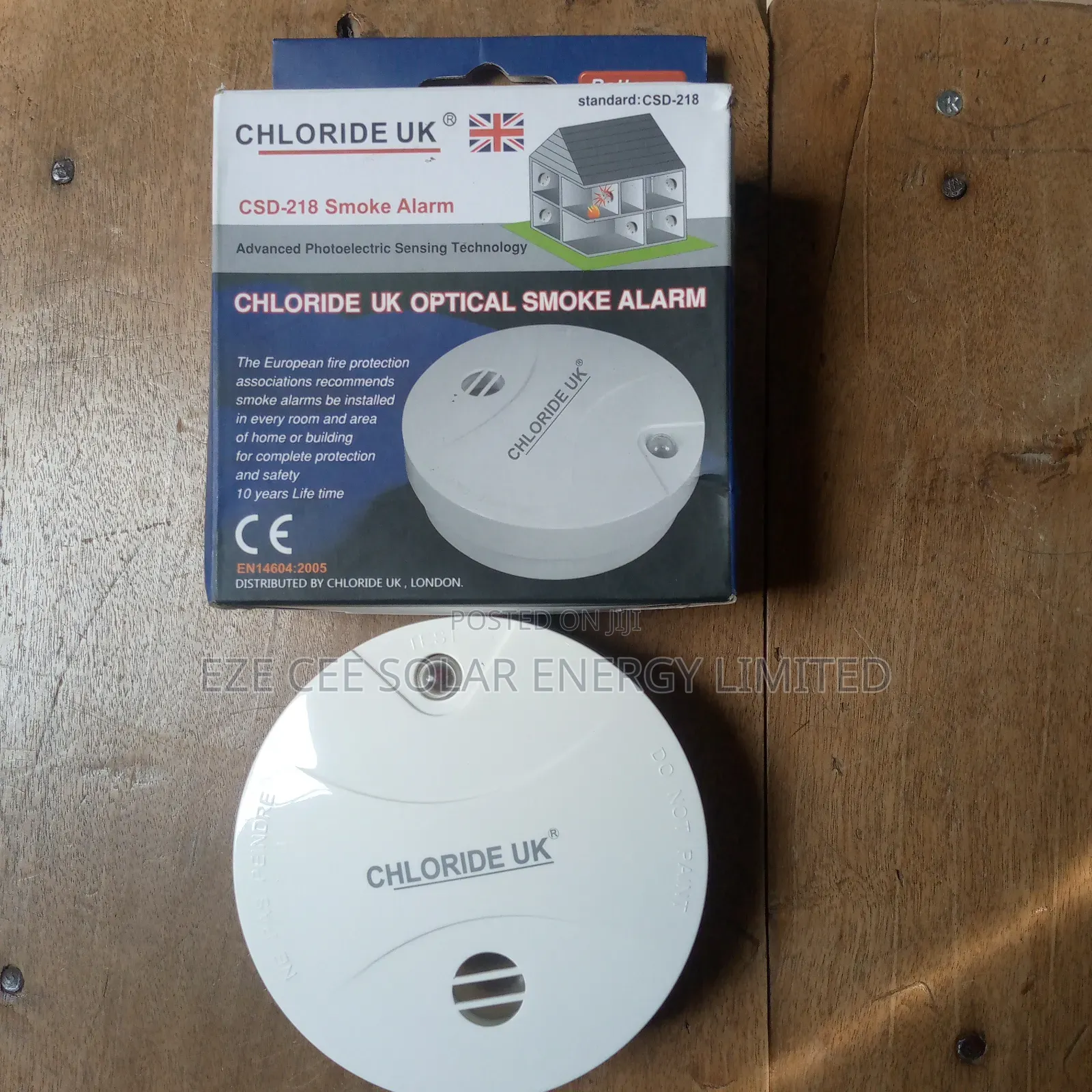 Chloride Battery Smoke Detector