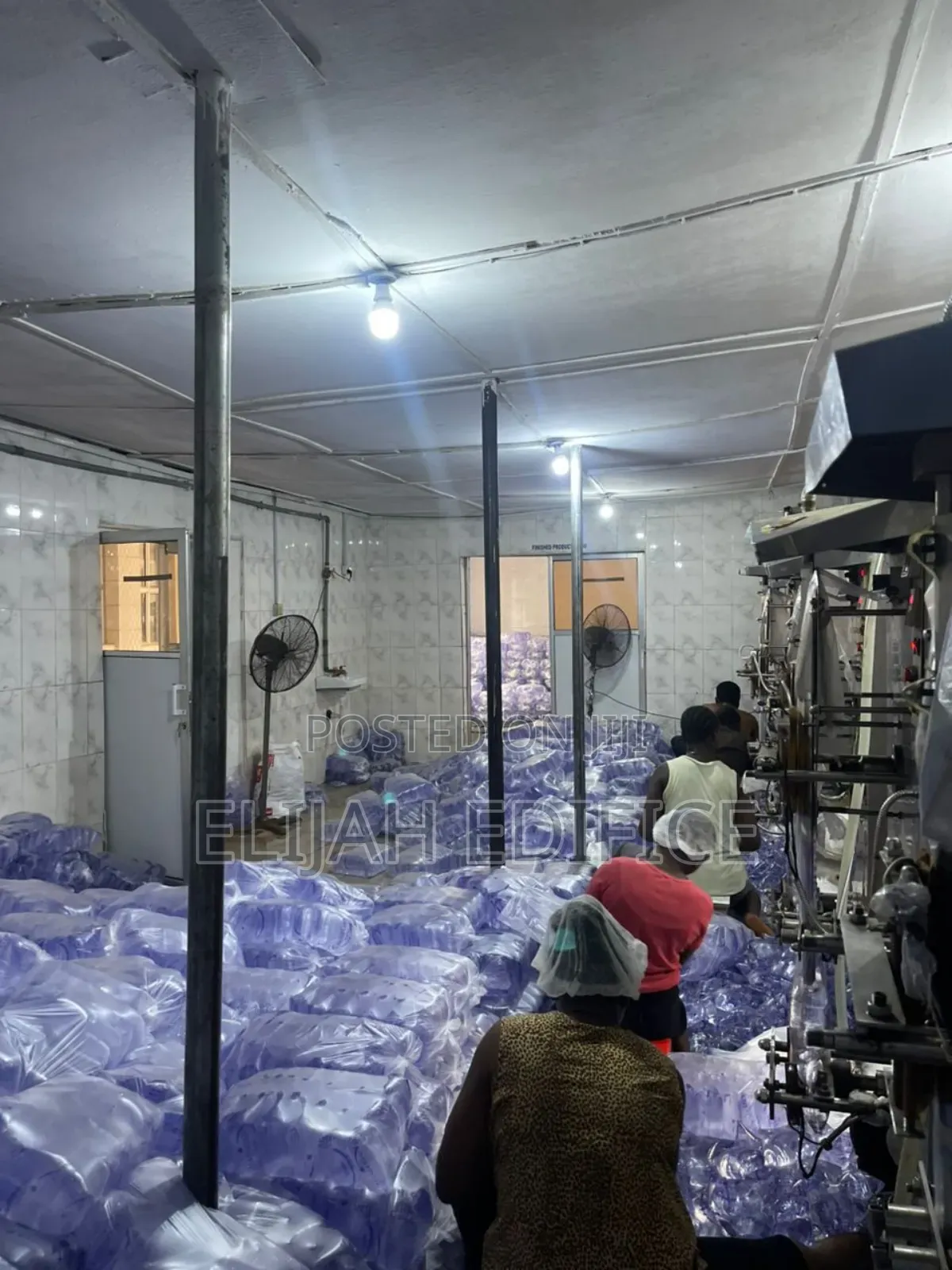 A Functional Pure Water Factory With Nafdac Approved at Meiran