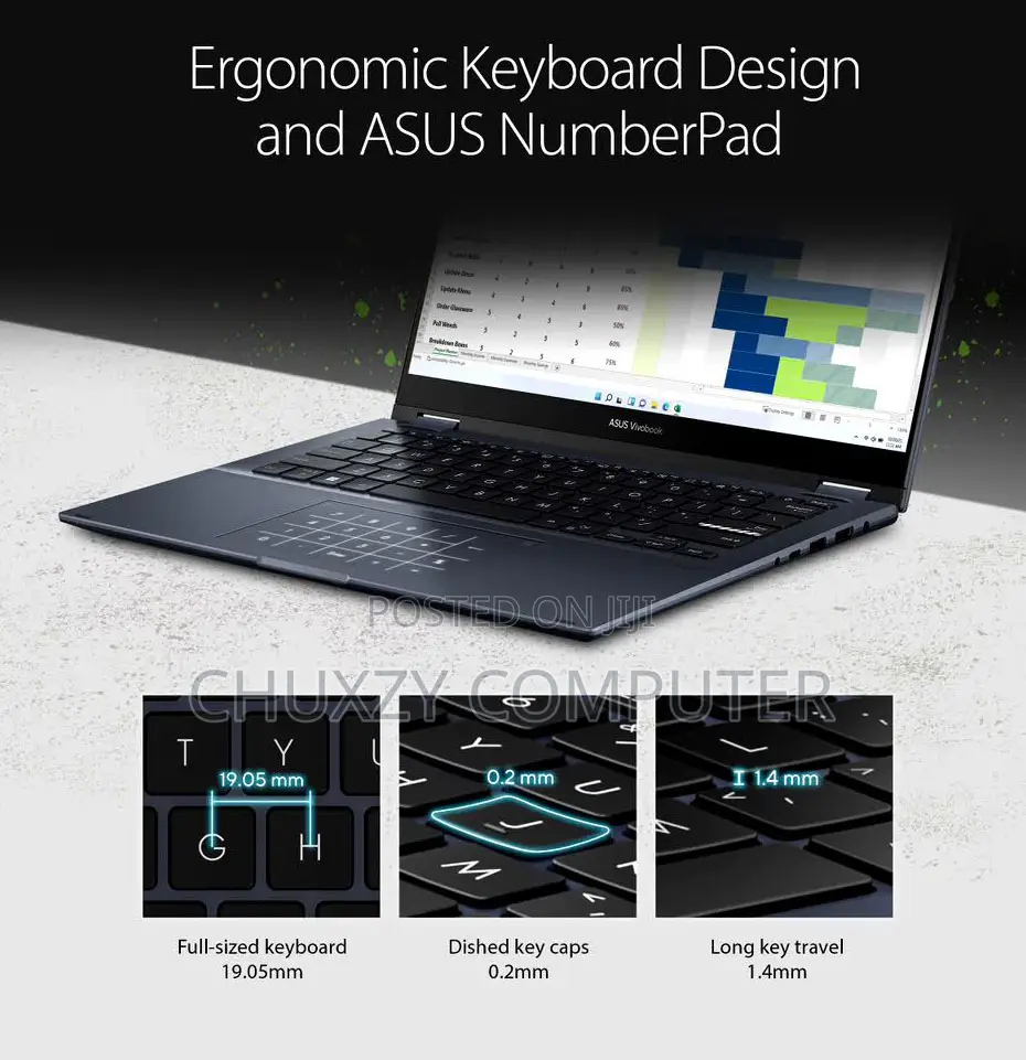 New Laptop Asus Vivobook S 14 S5406s 16GB AMD Ryzen 7 SSD 512GB