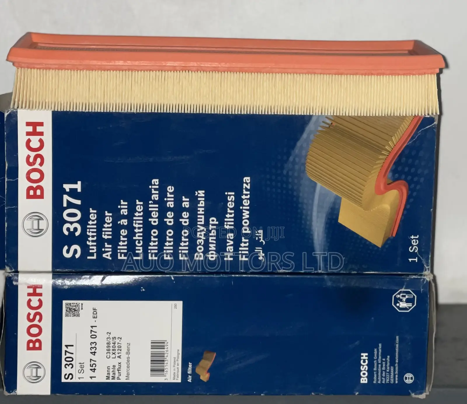 Bosch Engine Air Filter for Mercedes Benz