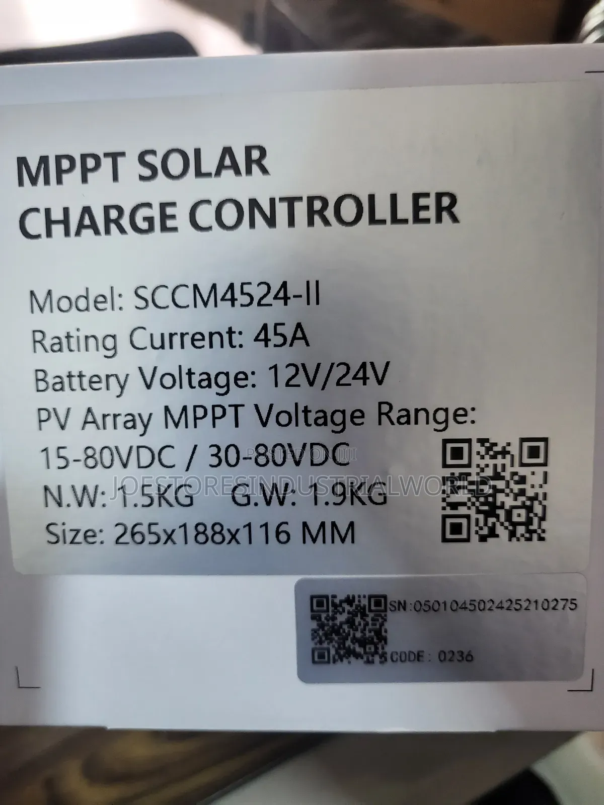 Felicity Solar Mppt Charger Controller 45a