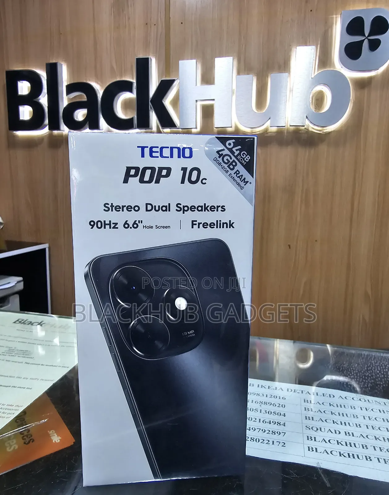 New Tecno Pop 10C 64 GB