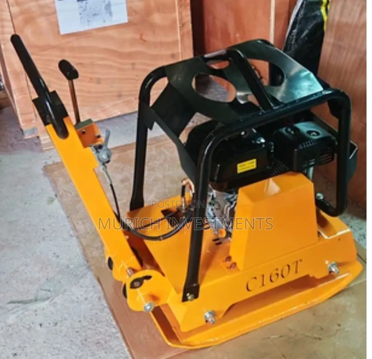 Diesel Engine Automatic Reversible Plate Compactor C160