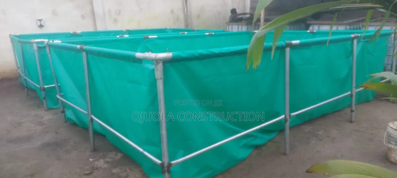Tarpaulins Fish Pond With Very Thick Iron Frame