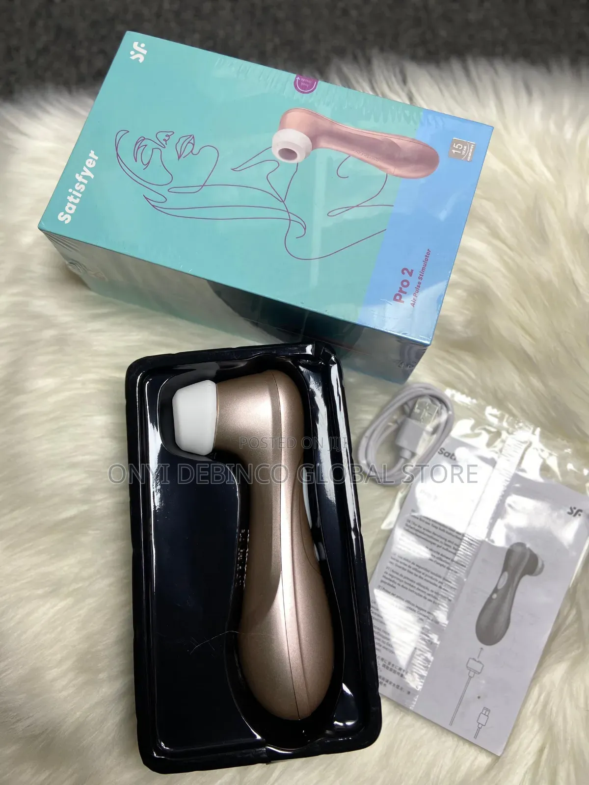 Pro 2 Vibrator Dildo Clitoris Nipple Sex Toy Gift for Women