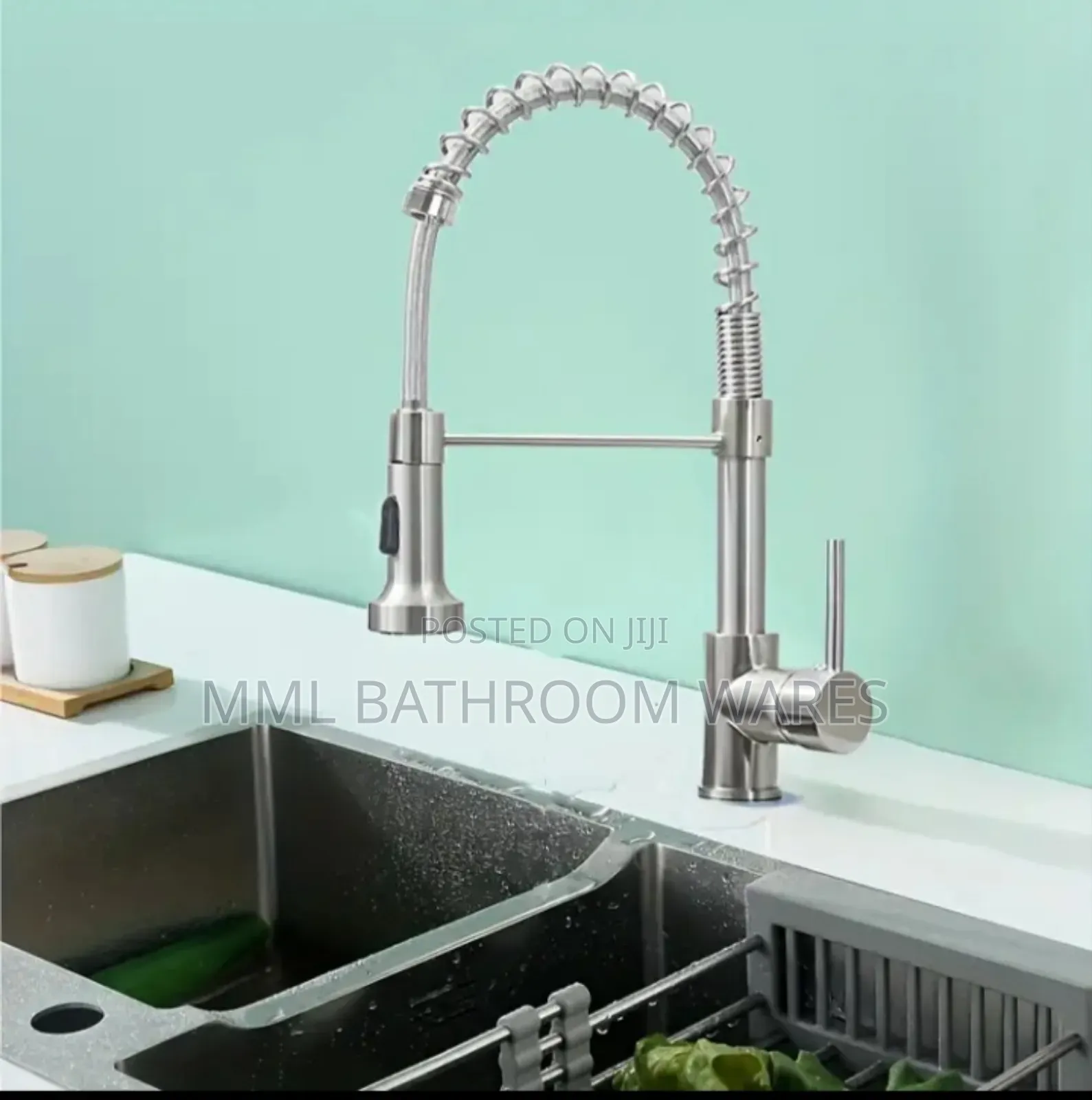 Deck Mounted Pullout/ Pull Down Sprayer Kitchen Sink Faucets