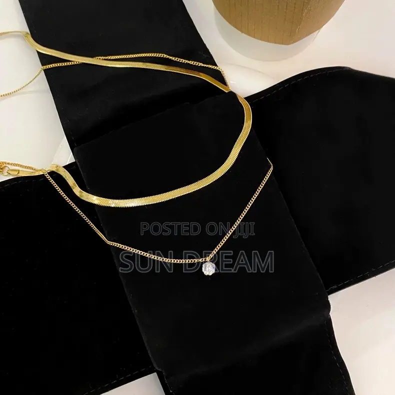 Stainless Steel Non-Fading Women's Necklace Gold Necklace