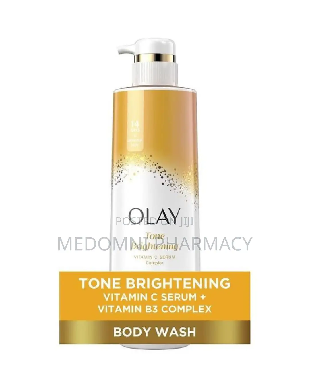 Olay Tone Brightening Body Wash With Vitamin C Serum 591ml