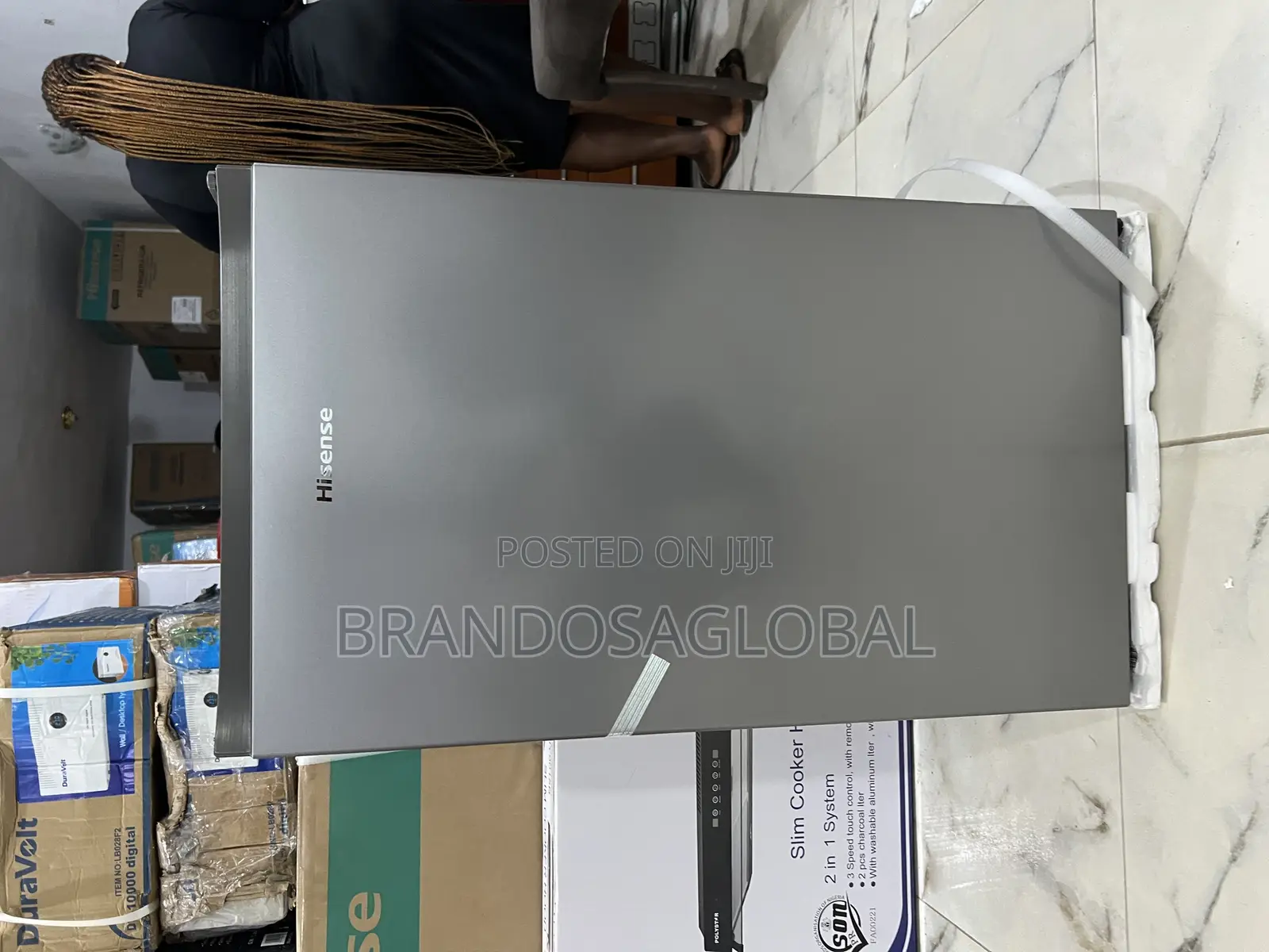 Compact Power: Hisense 90 L Single-Door Refrigerator