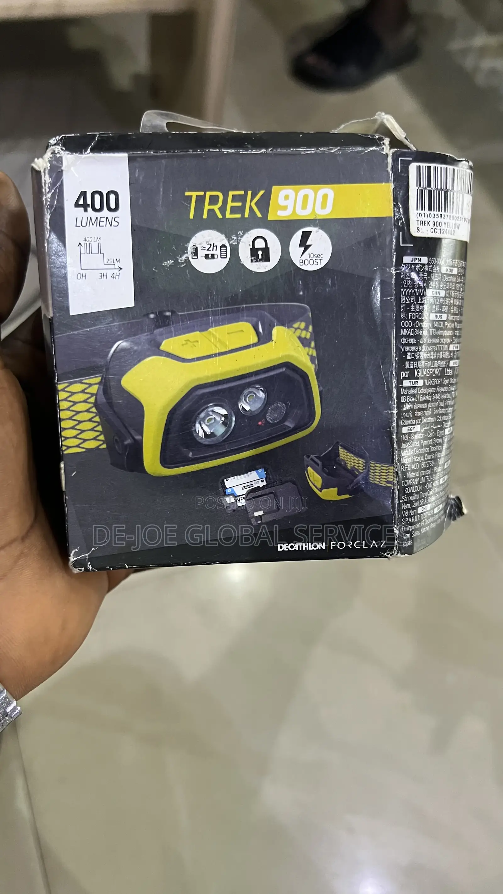 Rechargeable Trekking Head Torch - Trek 900 Usb - 400 Lumens