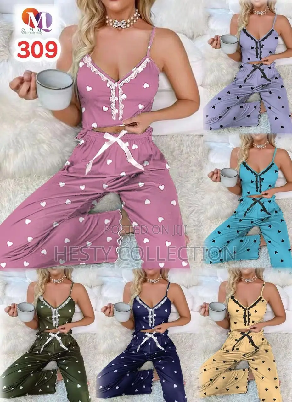 Nightwear Top and Short Pyjamas Nightie