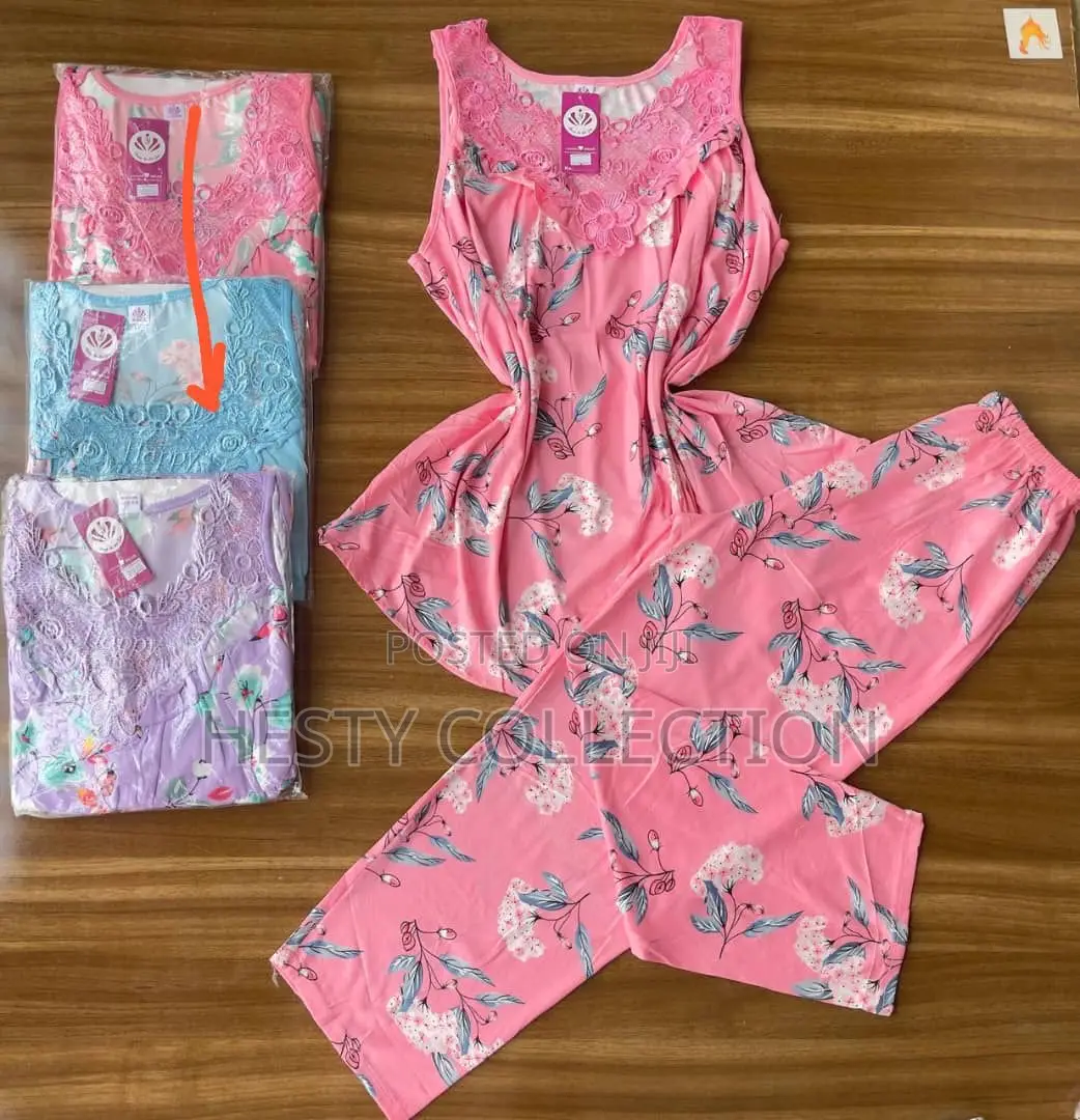 Nightwear Top and Short Pyjamas Nightie
