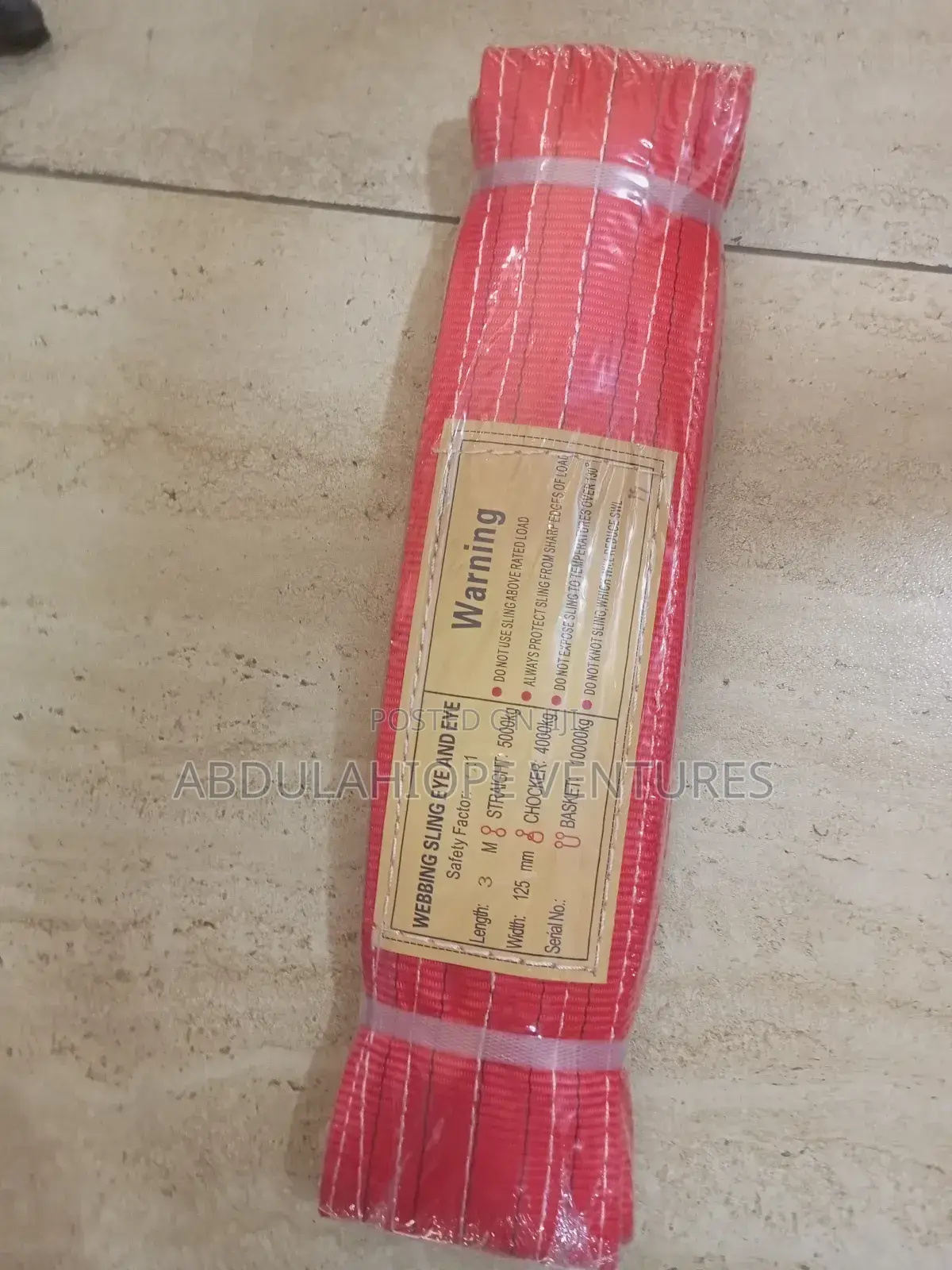6 Ton 6m Lifting Belt