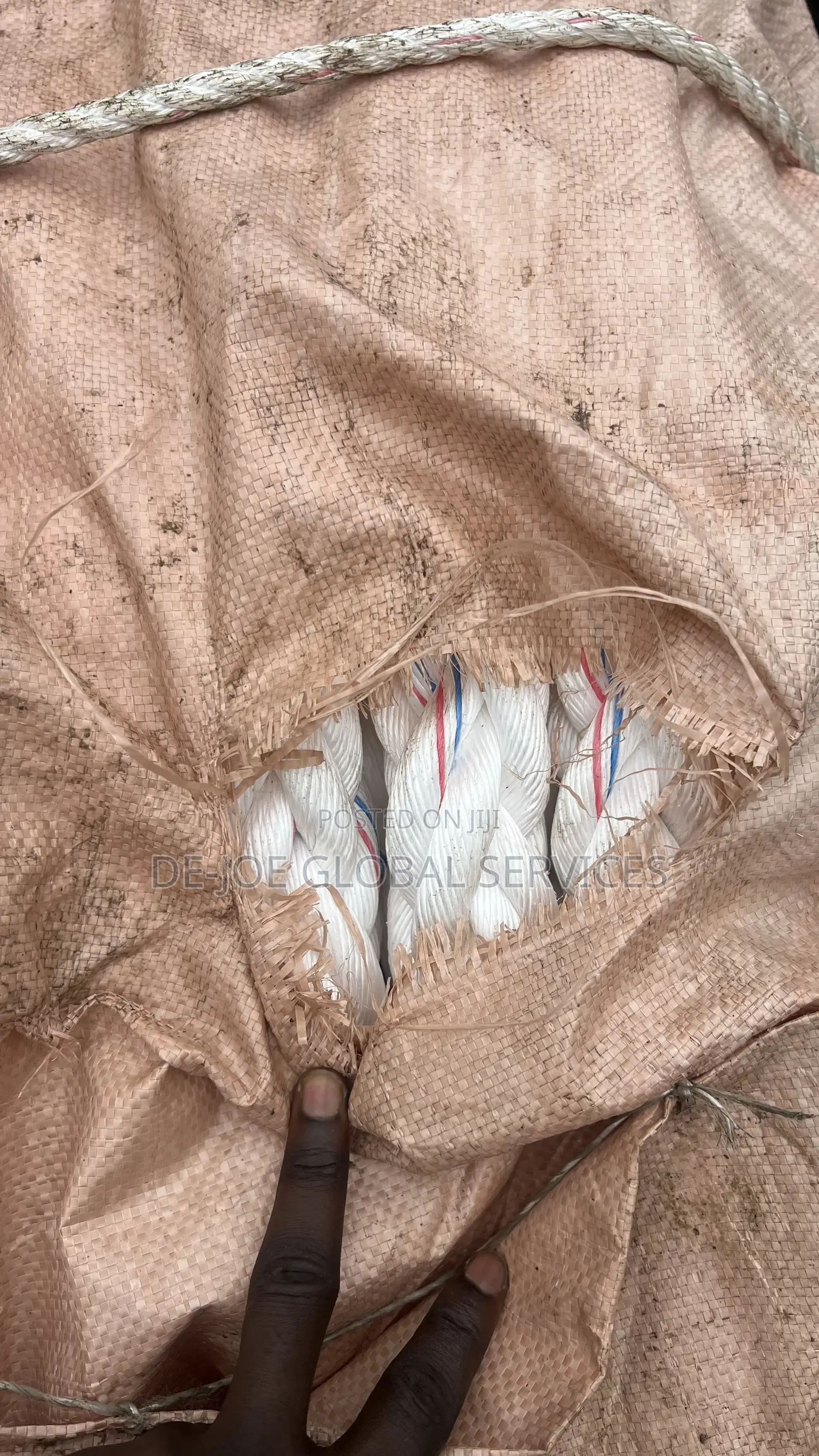 Polypropylene Mooring Ropes 2inches 8strands 220mtrs