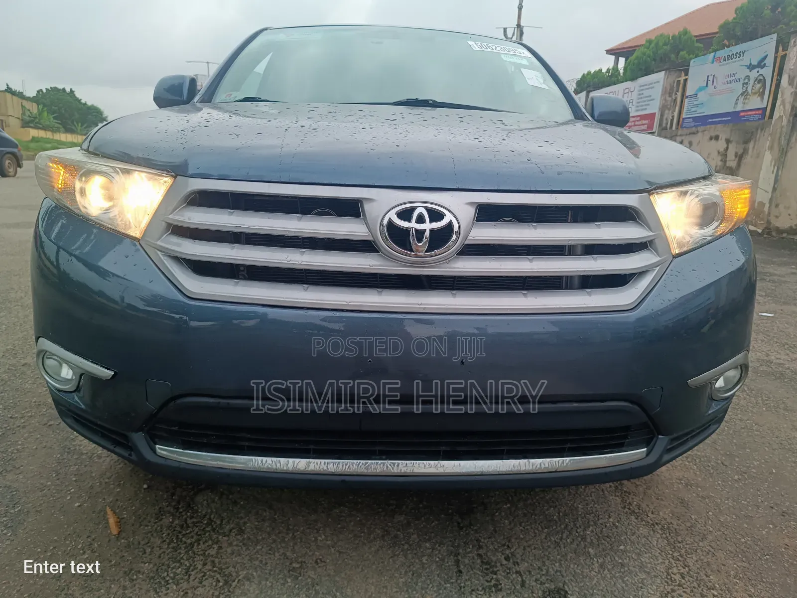 Toyota Highlander SE 3.5L 4WD 2013 Blue