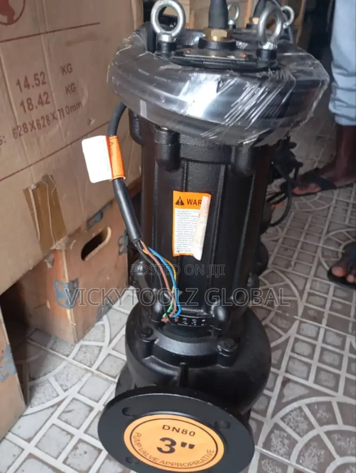 Fluidwell Sewage Pump 3hp
