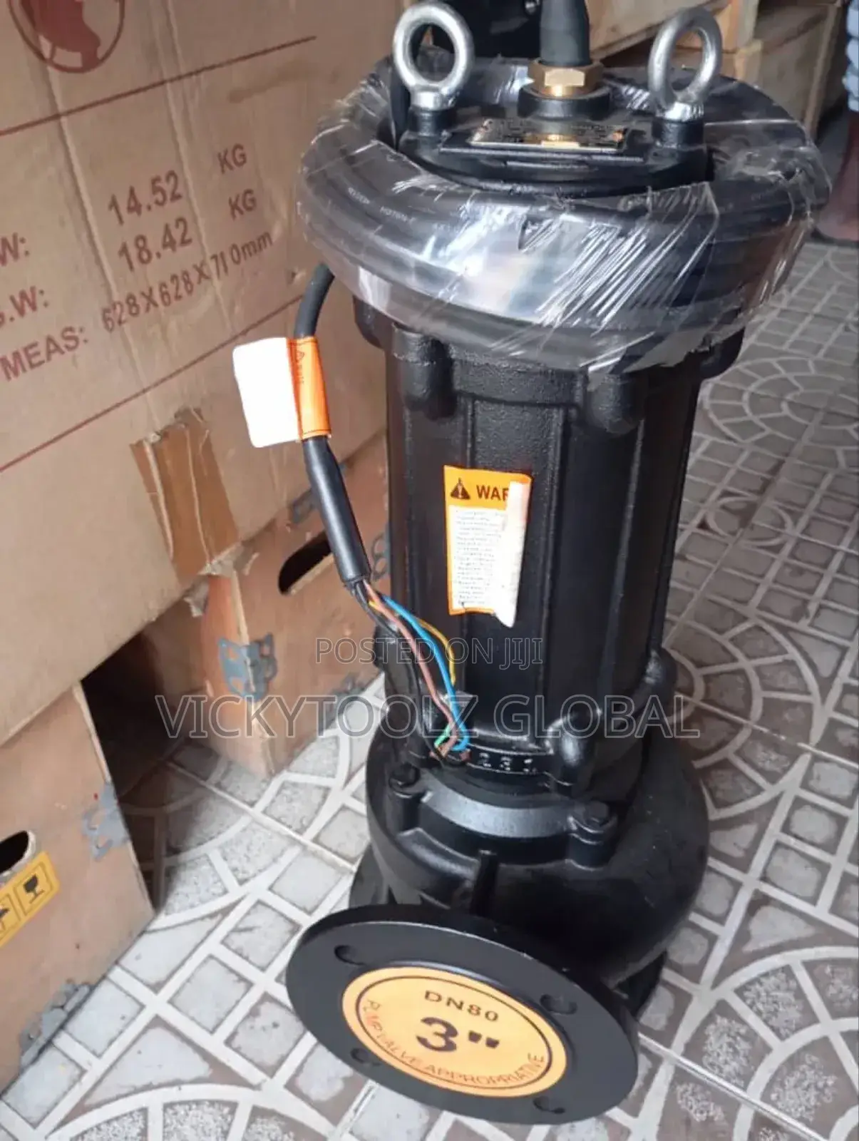 Fluidwell Sewage Pump 3hp
