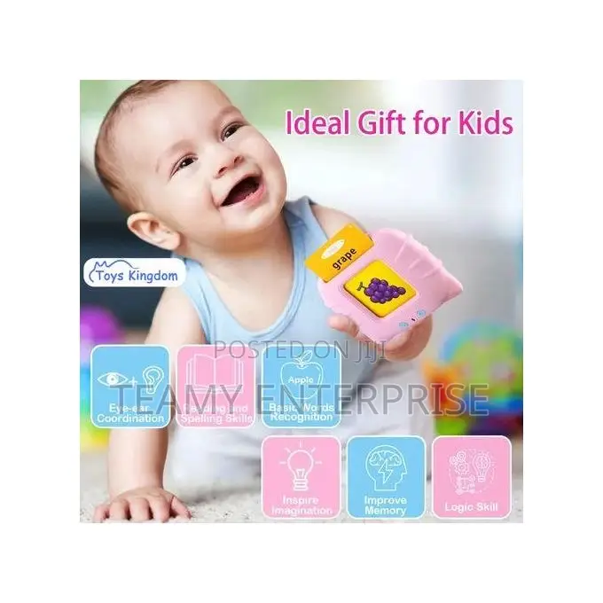 Kids Talking Card Reader With Picture / Audio Pronounce Toys