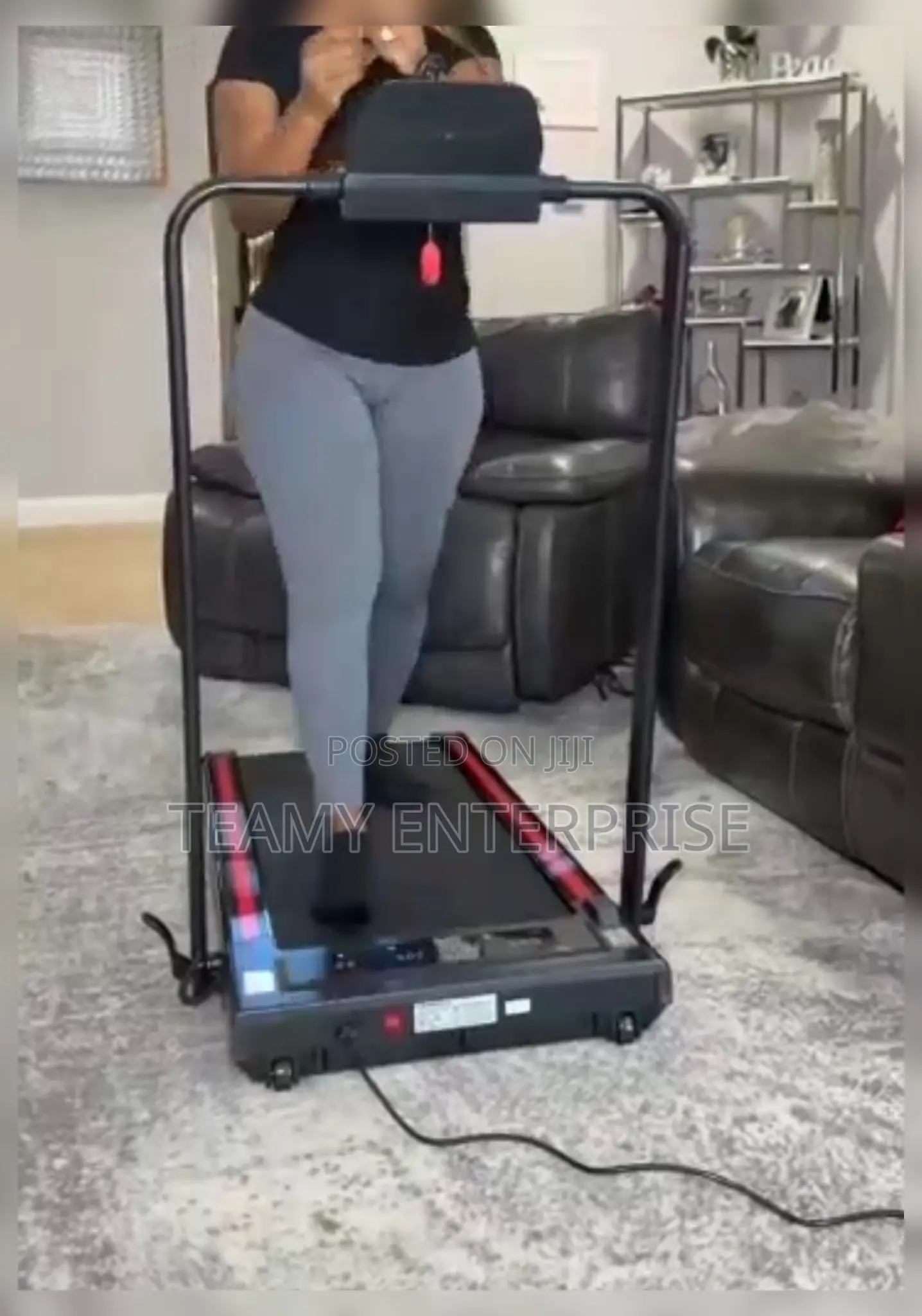 2 in 1 Treadmill Walking Pad Convenient for Home and Offices