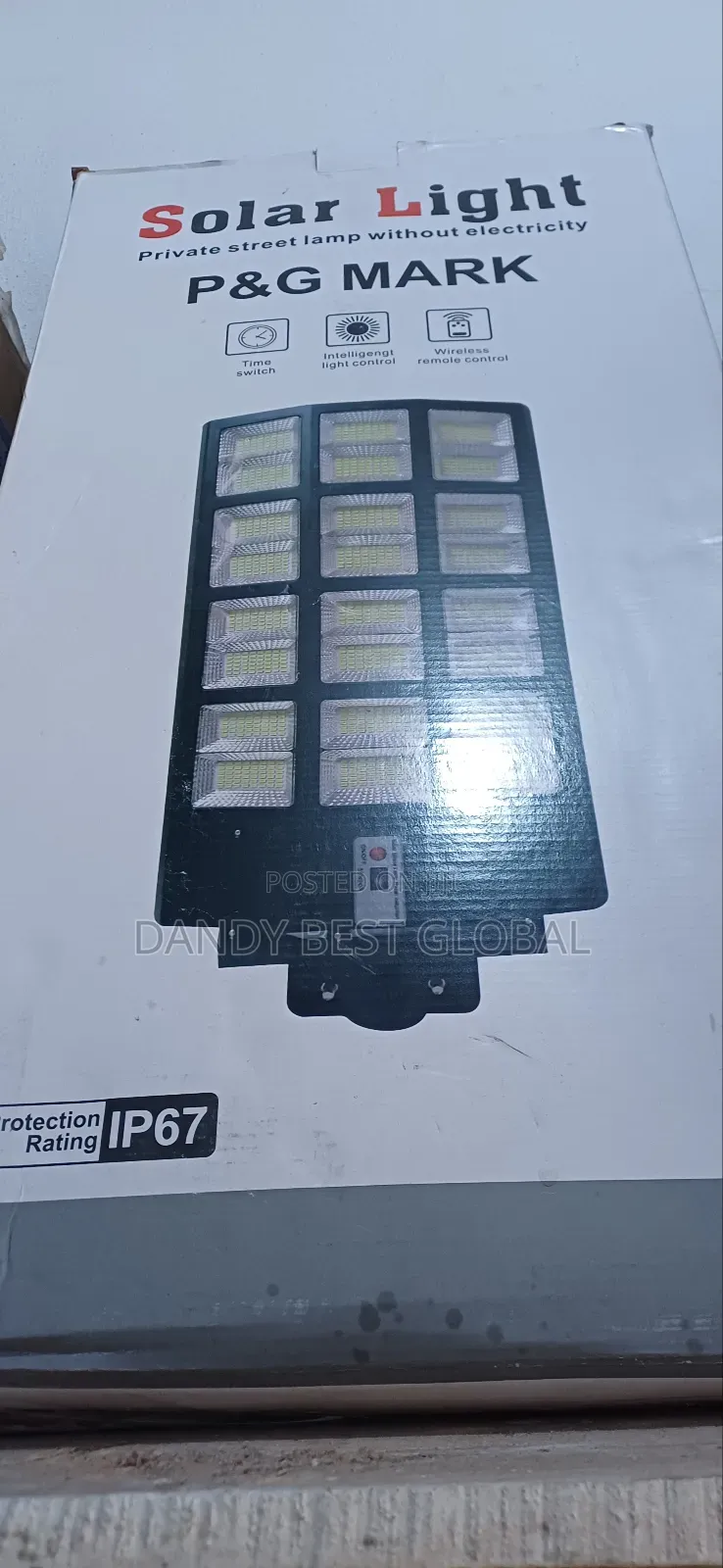 P G Mark Solar Street Lights 22 Eyes