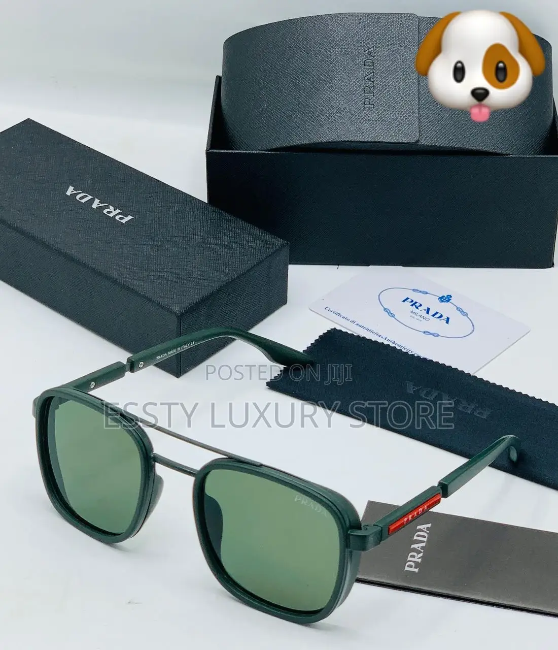 Quality Luxury Prada Sunshade Glasses