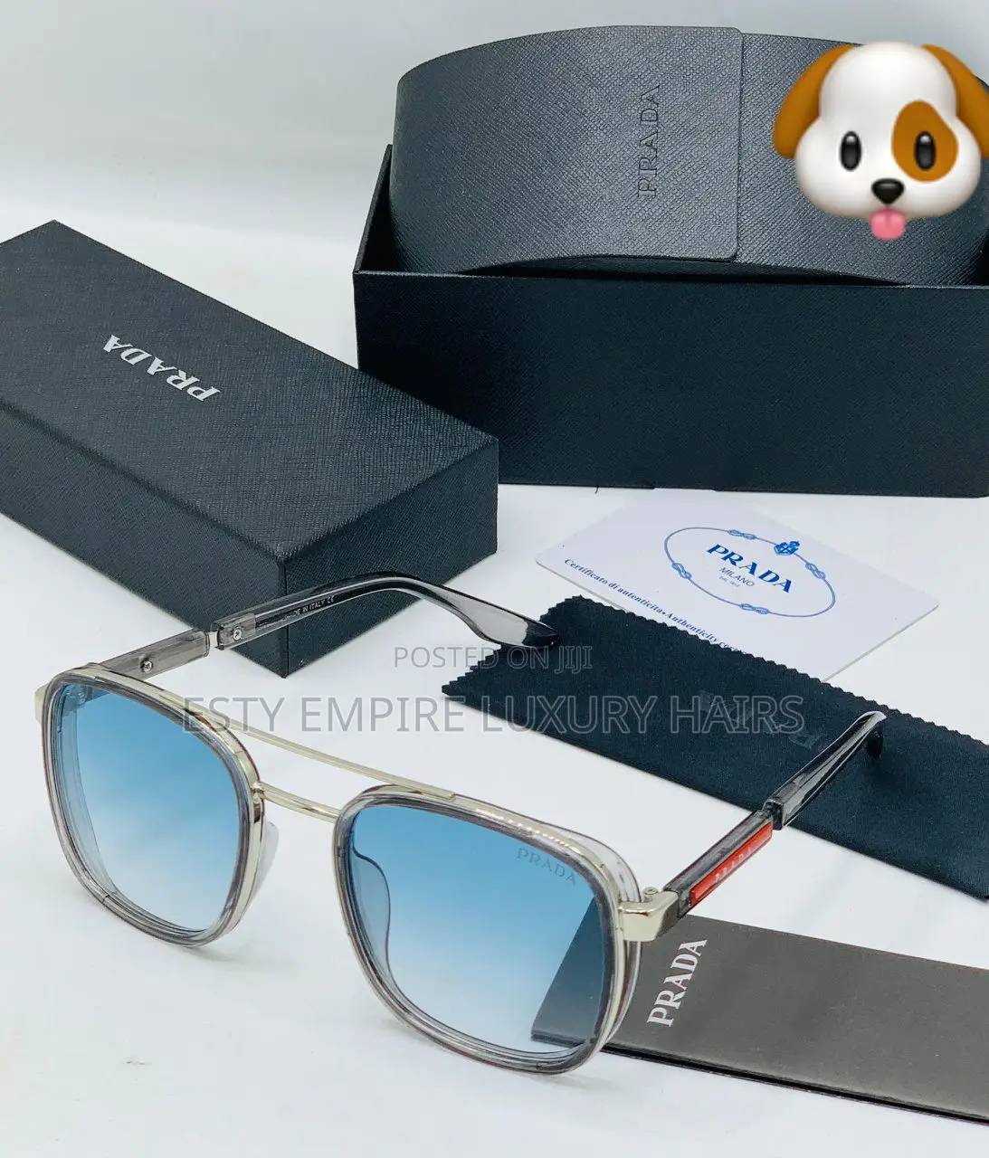 Quality Luxury Prada Sunshade Glasses