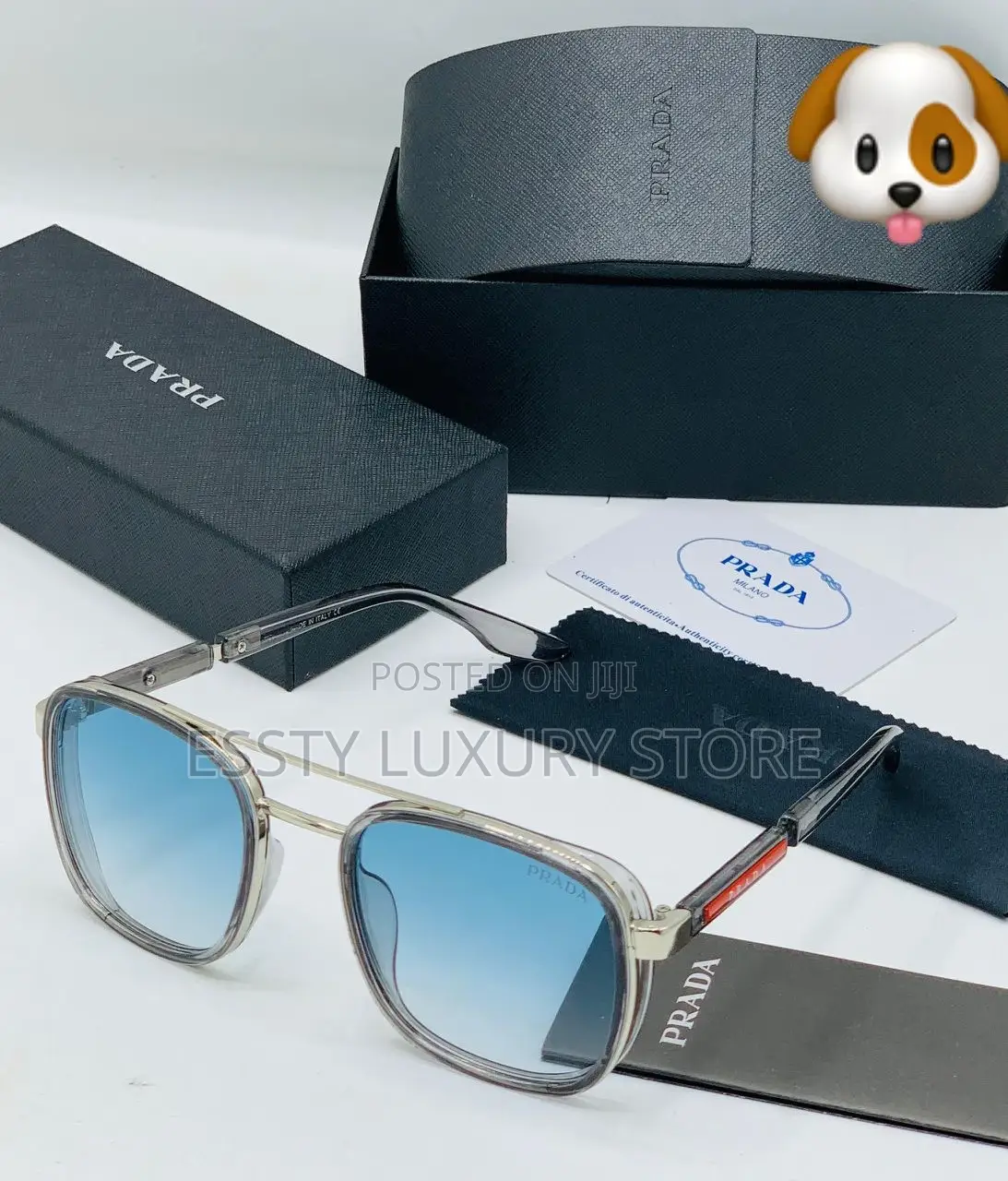 Quality Luxury Prada Sunshade Glasses