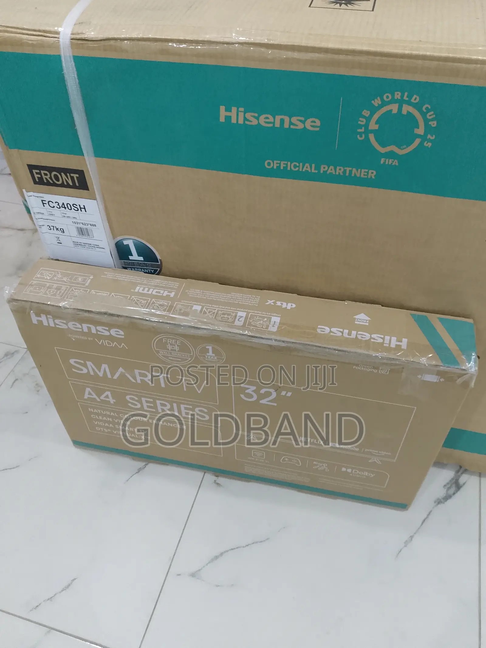 Light Weight Hisense 32 Inches Smart Tv
