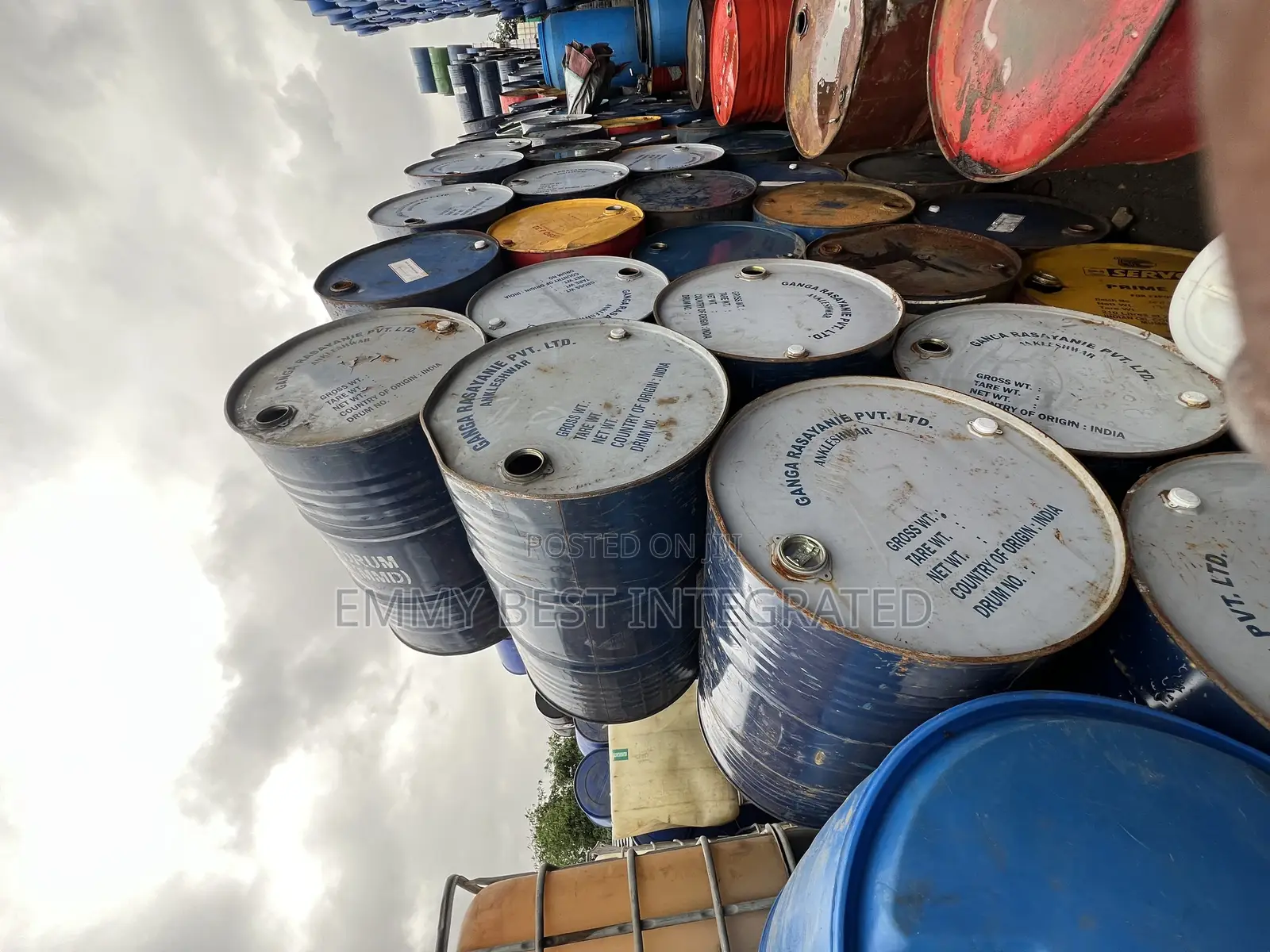 Bulk Steel Grams Lron Drums