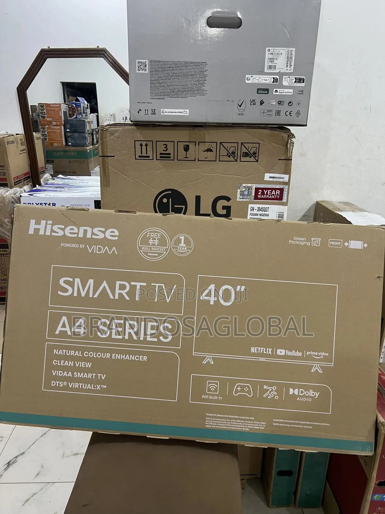 Hisense 40" A4 Series Smart Tv - Crystal Clear Pictures