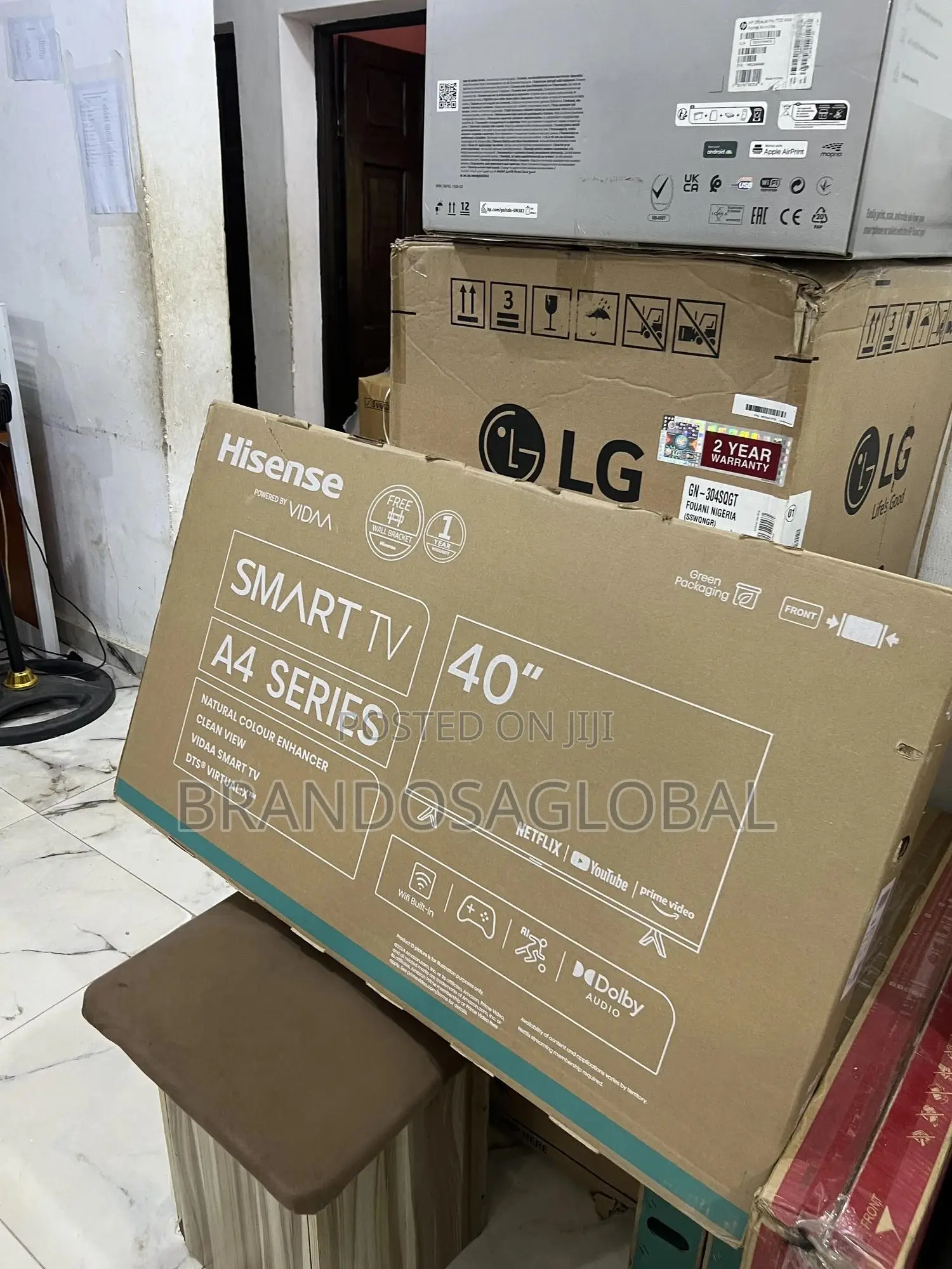 Hisense 40" A4 Series Smart Tv - Crystal Clear Pictures