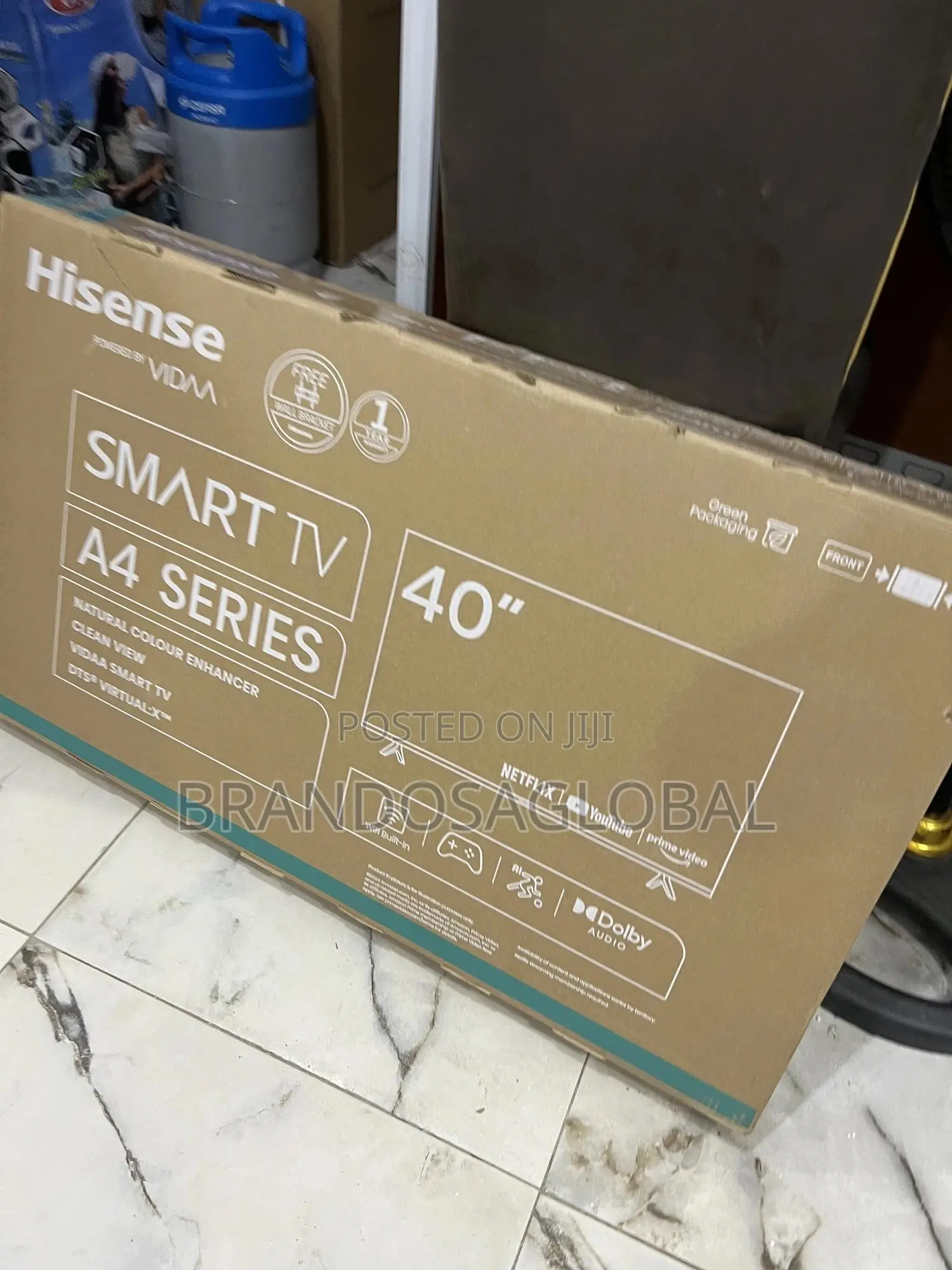 Brand New Hisense 40" Smart Tv A4 Series - Warranty Included