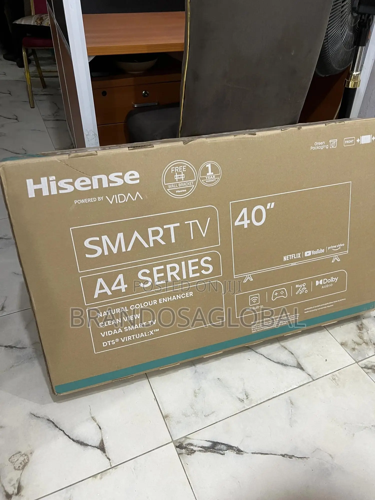 Hisense A4 Series 40" Smart Tv - Great for Home Use 40a4k