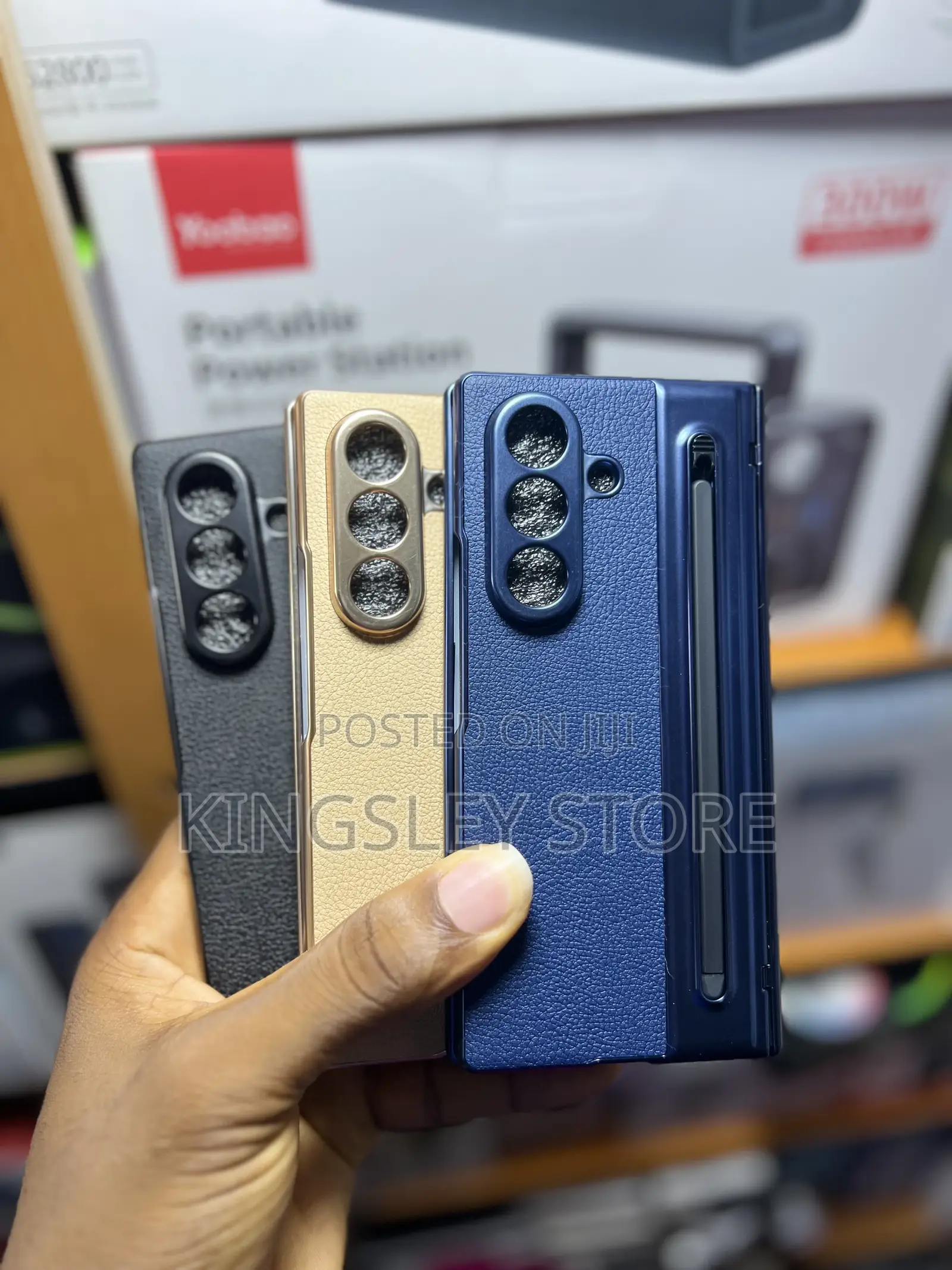 Samsung Galaxy Z Fold 7 Case With Glass and Stylus Pen