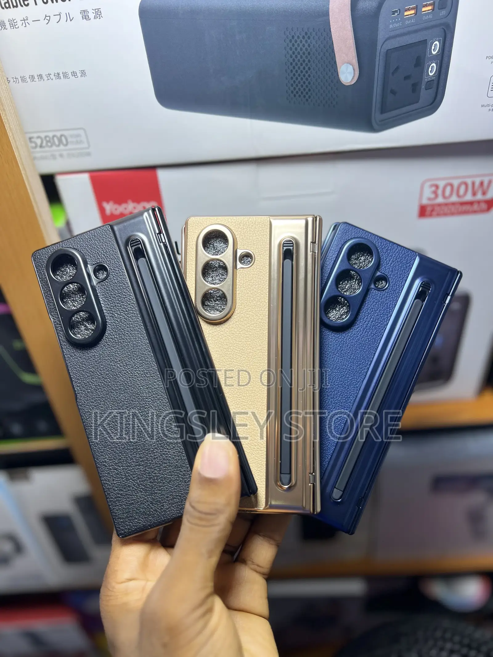 Samsung Galaxy Z Fold 7 Case With Glass and Stylus Pen
