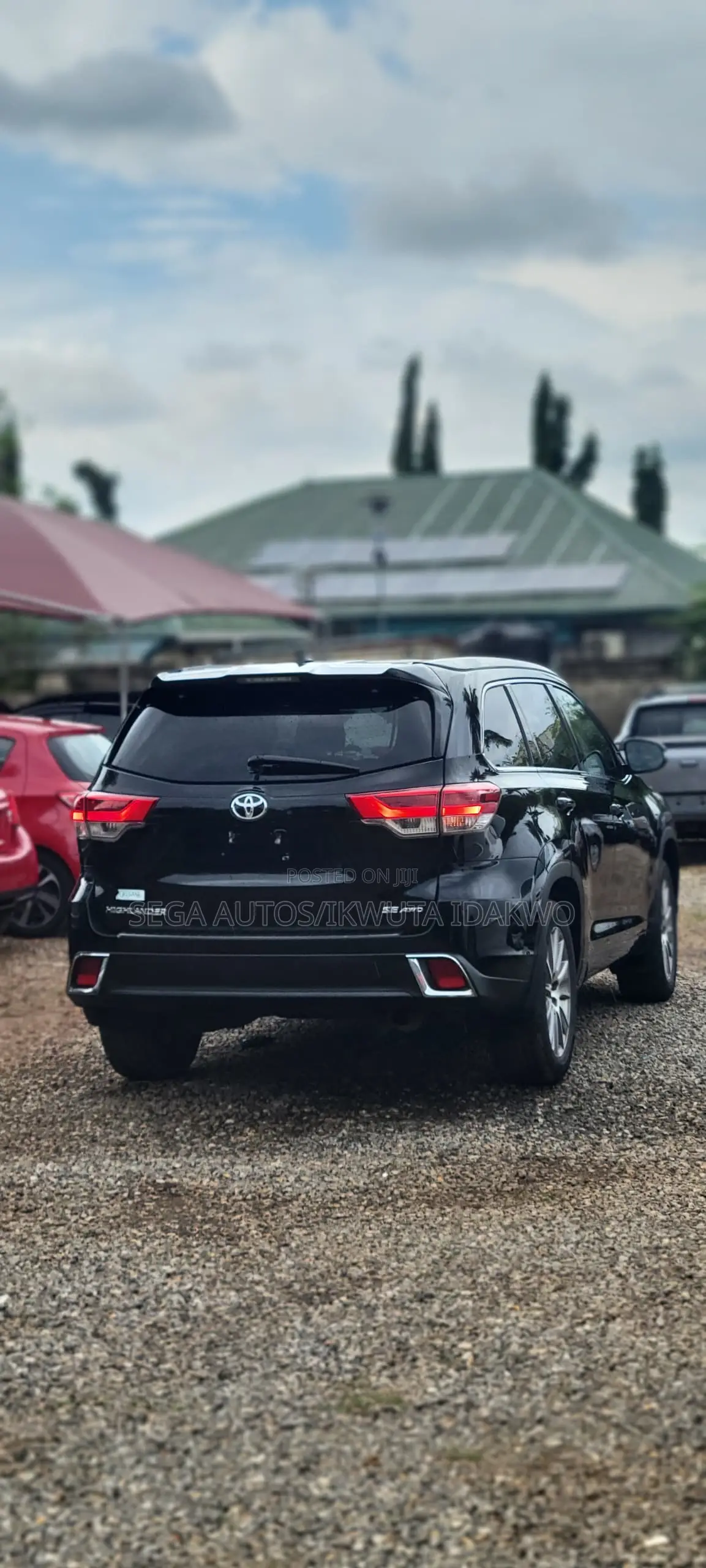 Toyota Highlander SE 4x4 V6 (3.5L 6cyl 8A) 2017 Black