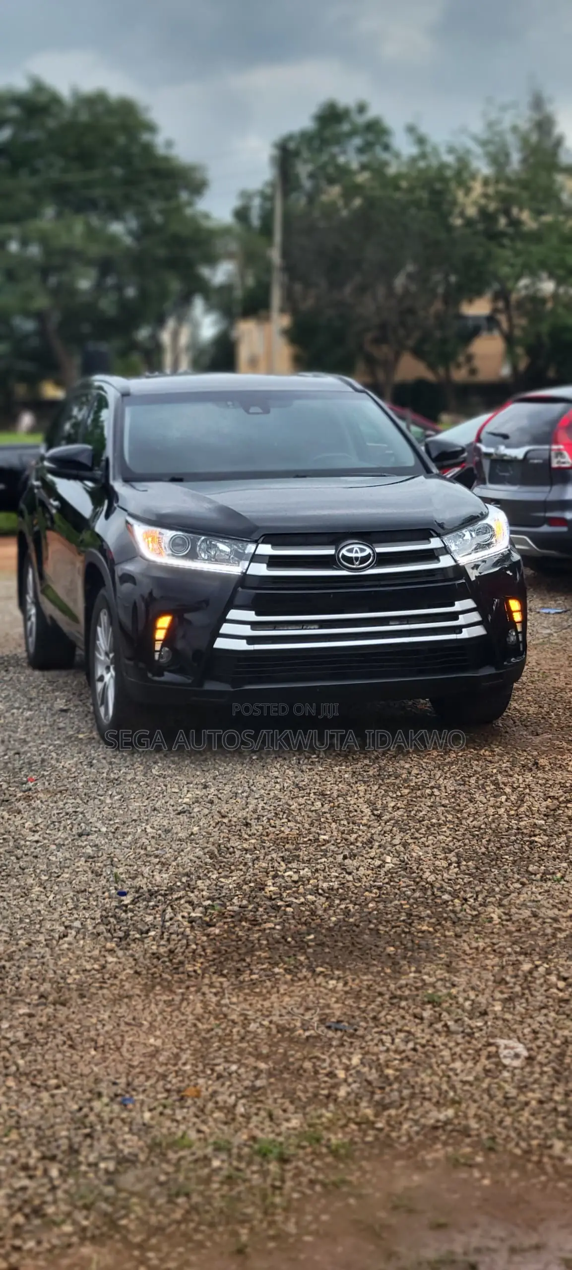 Toyota Highlander SE 4x4 V6 (3.5L 6cyl 8A) 2017 Black