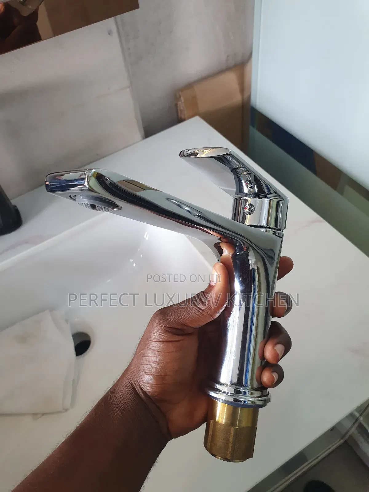 Chrome Basin Mixer Tap
