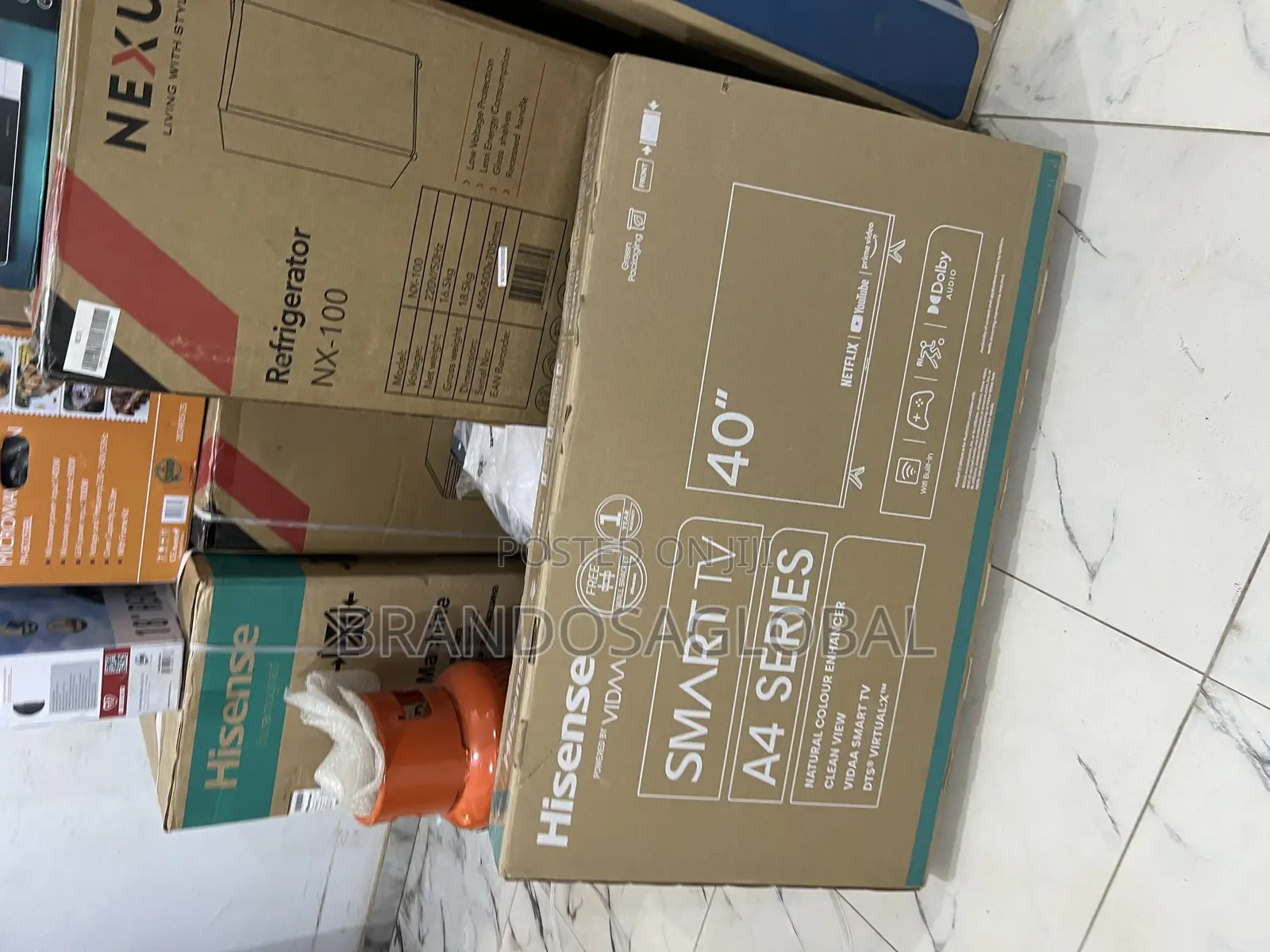 Brand New Whisense Smart Tv 40 Inches A4 Seriess - Durable